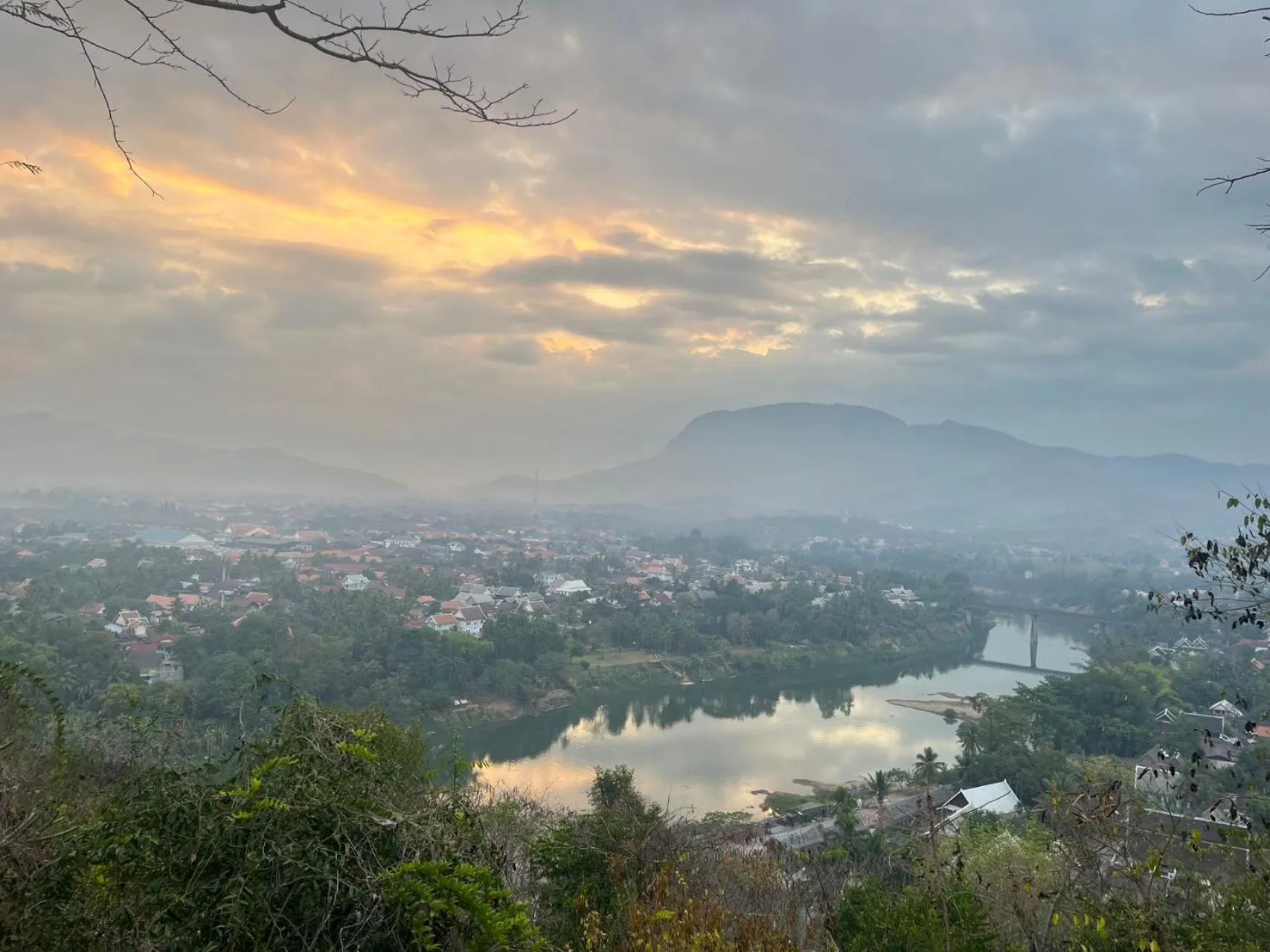 Sunset in Villa KiengKham晶康民宿