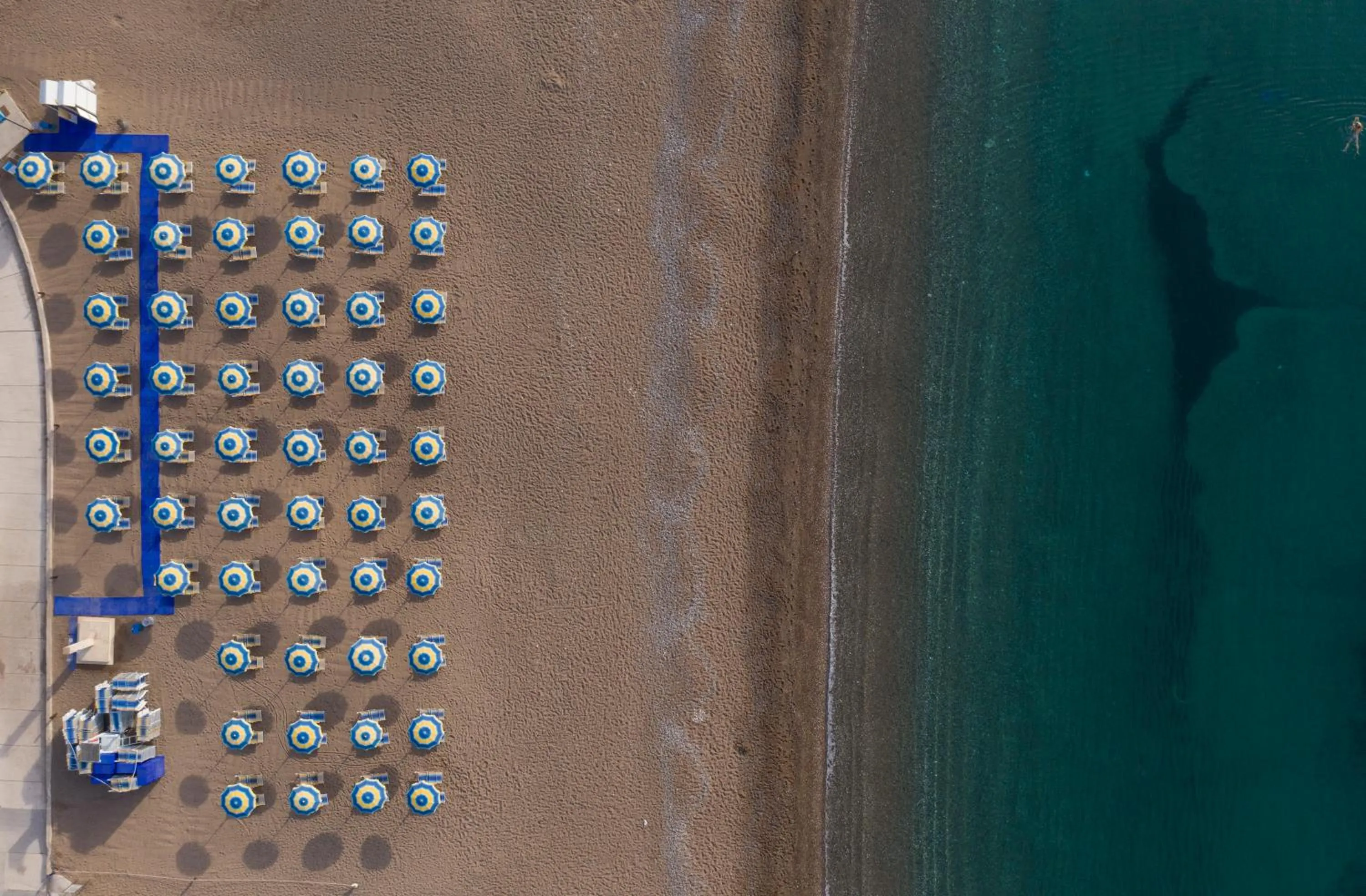 Bird's eye view in Hotel Montenegro