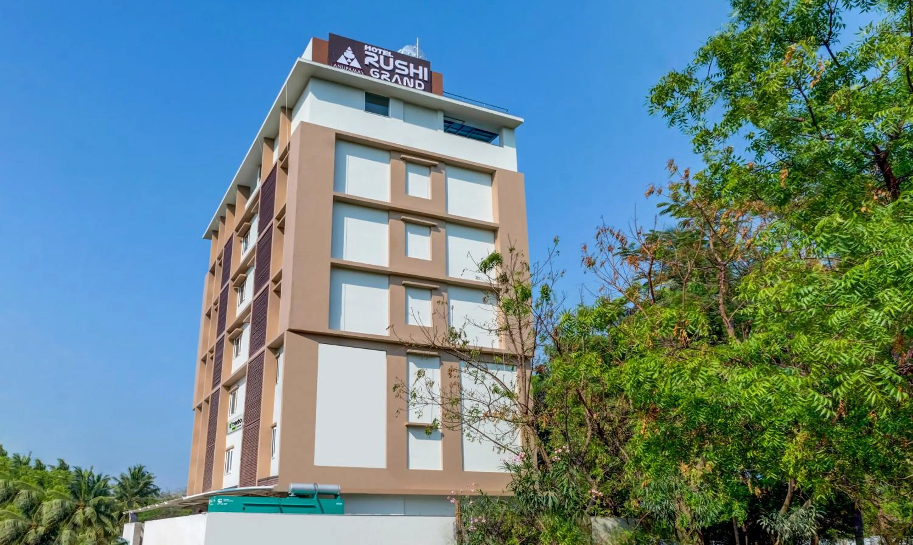 Property building in Treebo Rushi Grand