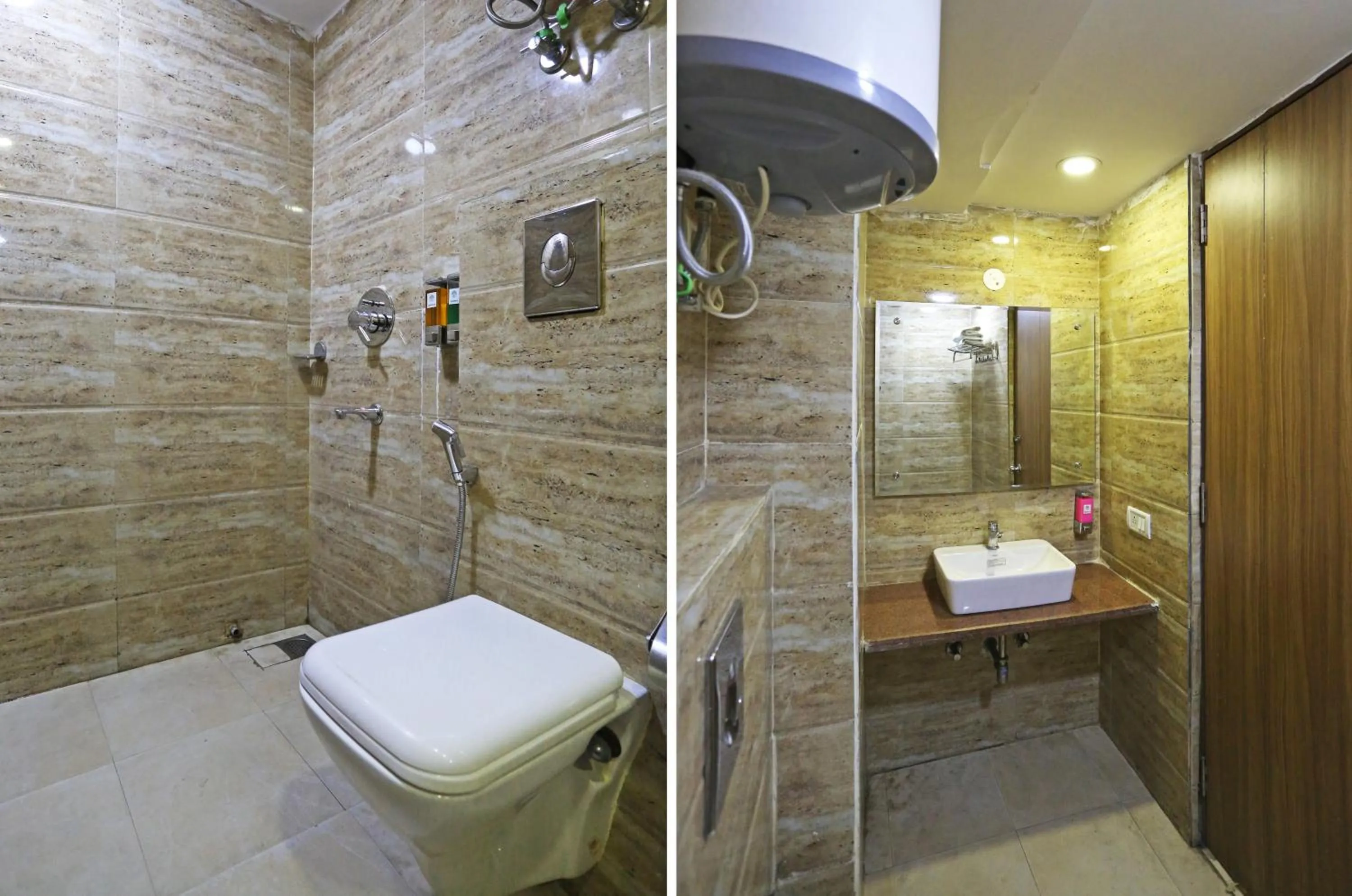 Shower in Hotel D'Capitol - Delhi Airport