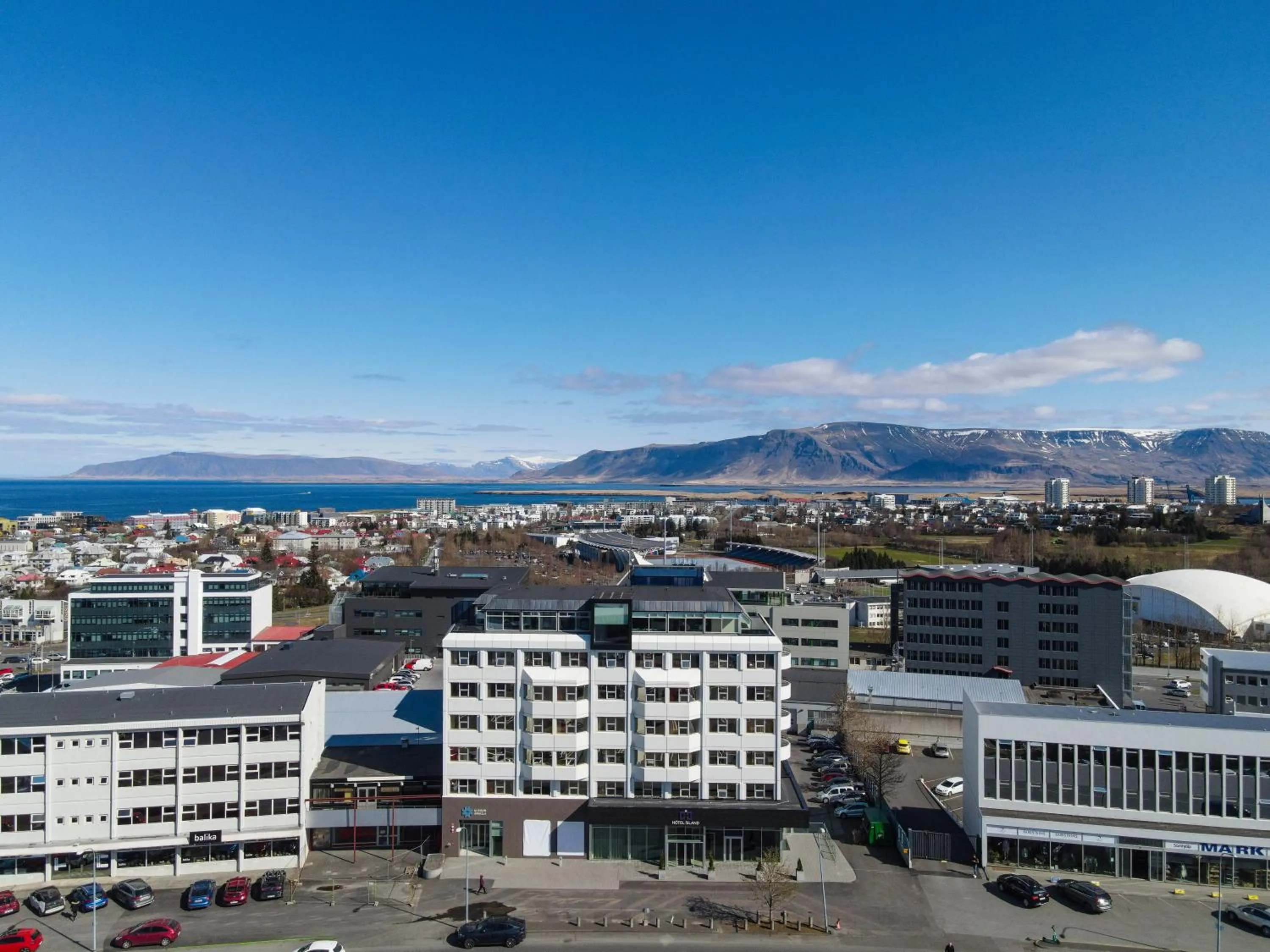 Location in Hotel Ísland – Spa & Wellness Hotel