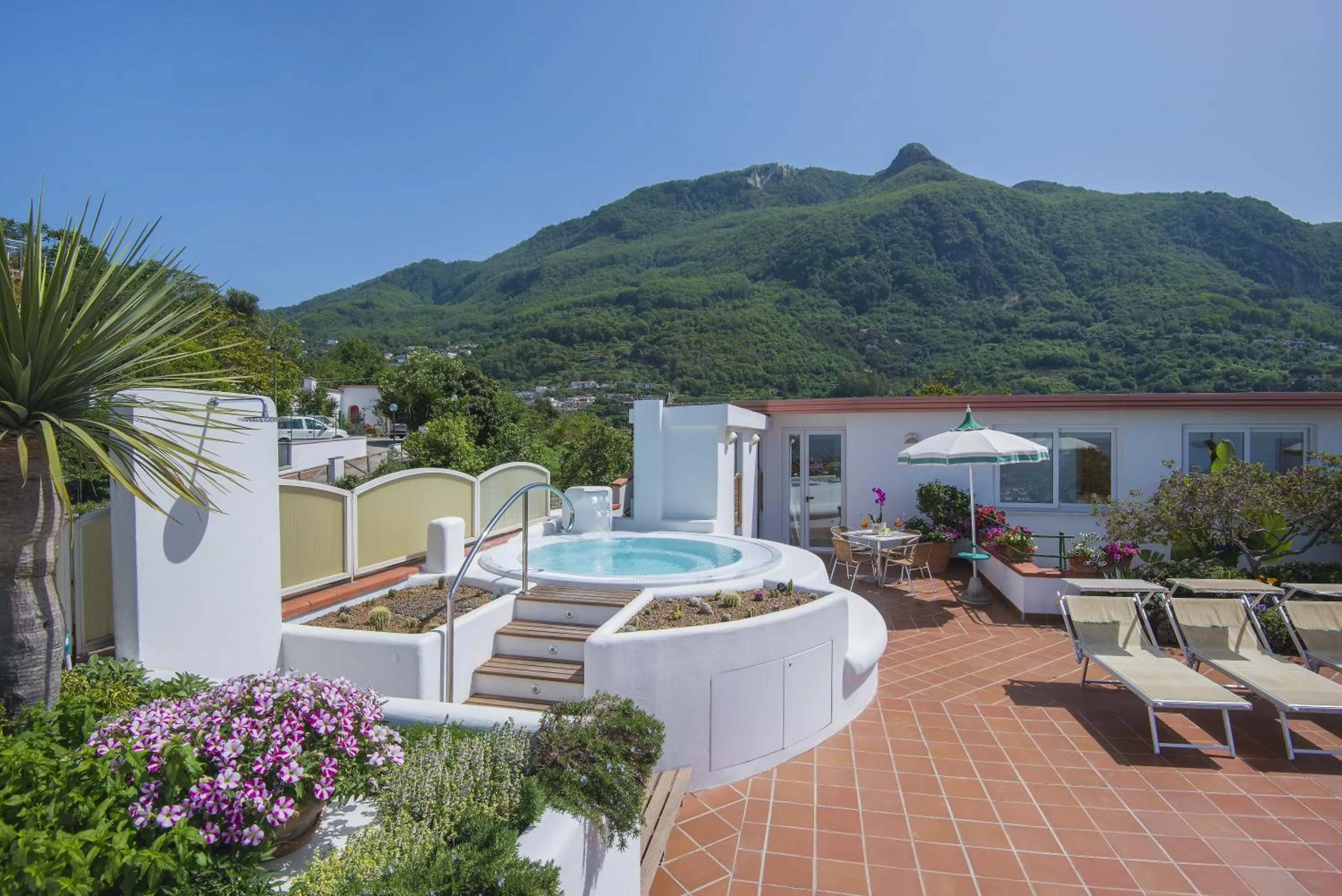 Balcony/Terrace in Hotel Villa Sirena - Thermae & SPA