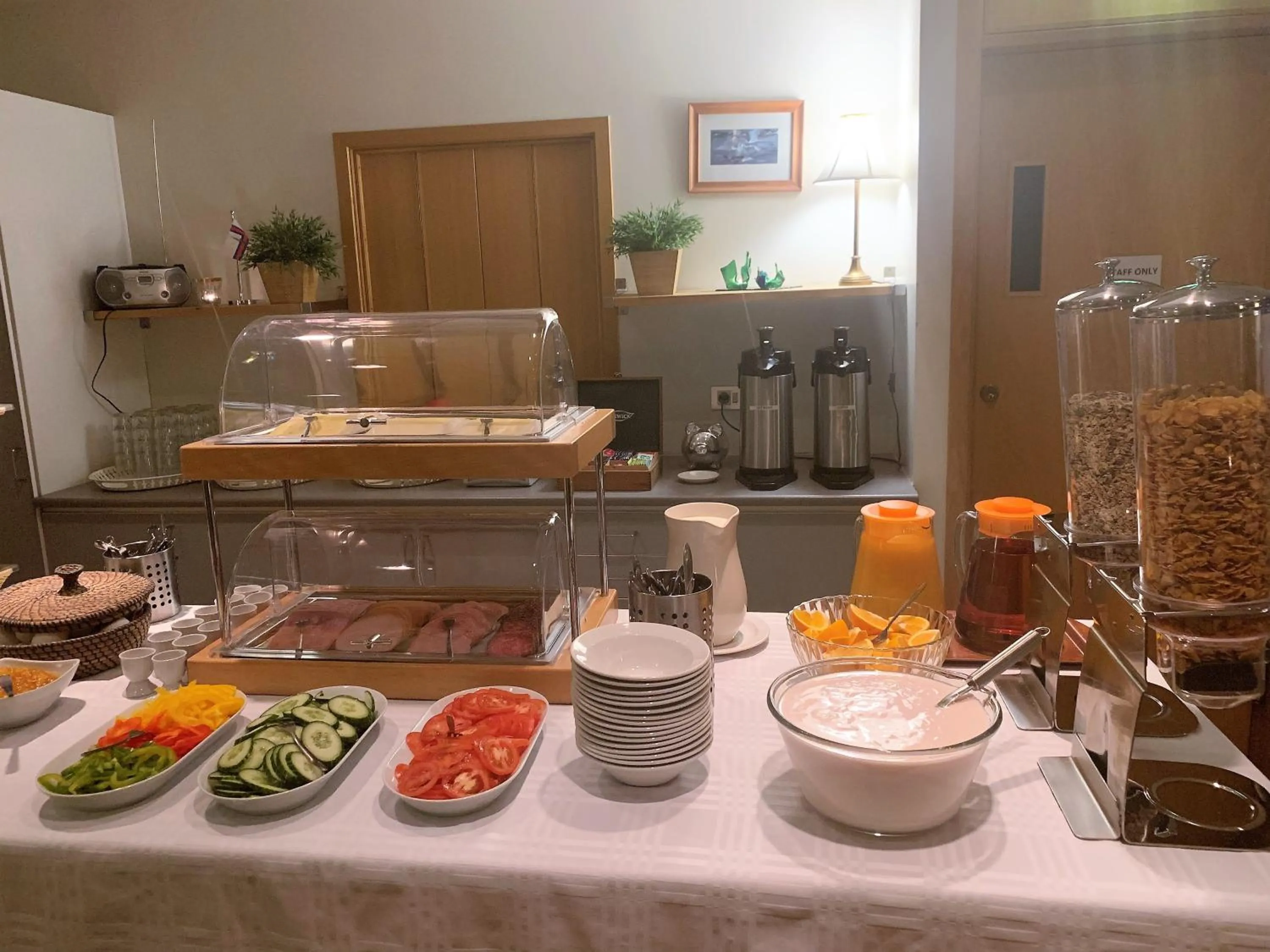Buffet breakfast in Hotel Orkin