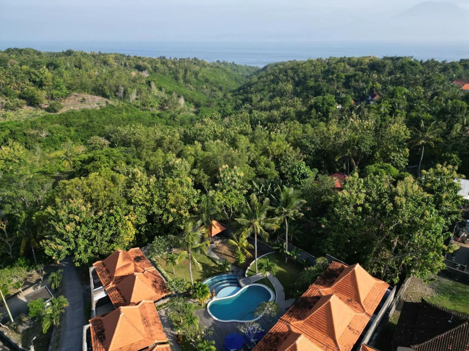 Natural landscape in Villa Vilah