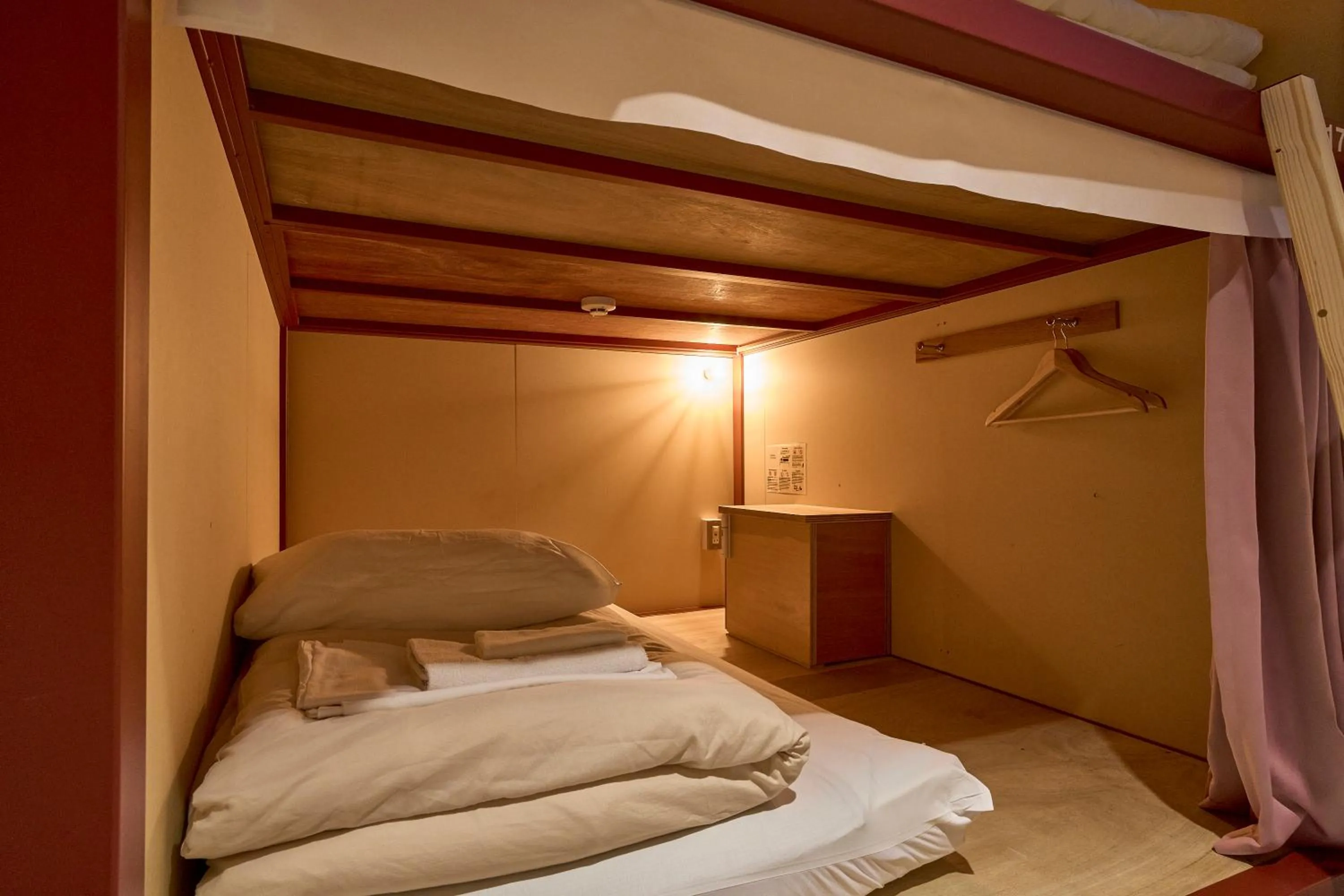 Bed in HELIO HOSTEL SAPPORO