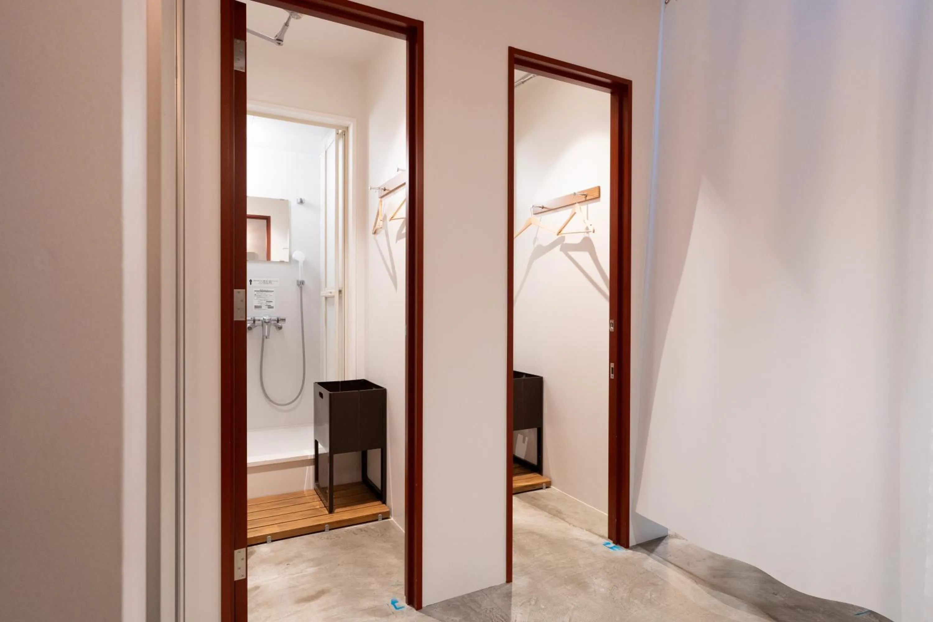 Shower in HELIO HOSTEL SAPPORO