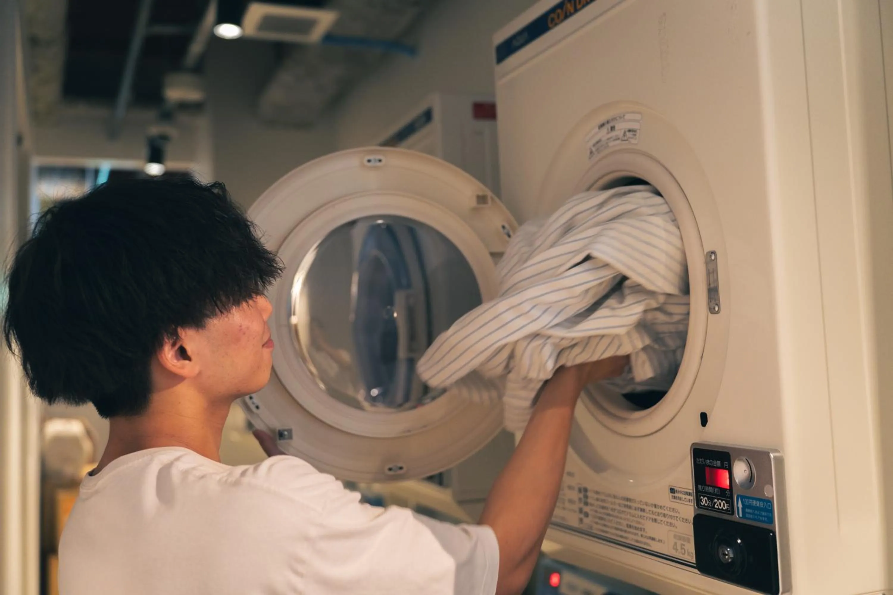 washing machine in HELIO HOSTEL SAPPORO