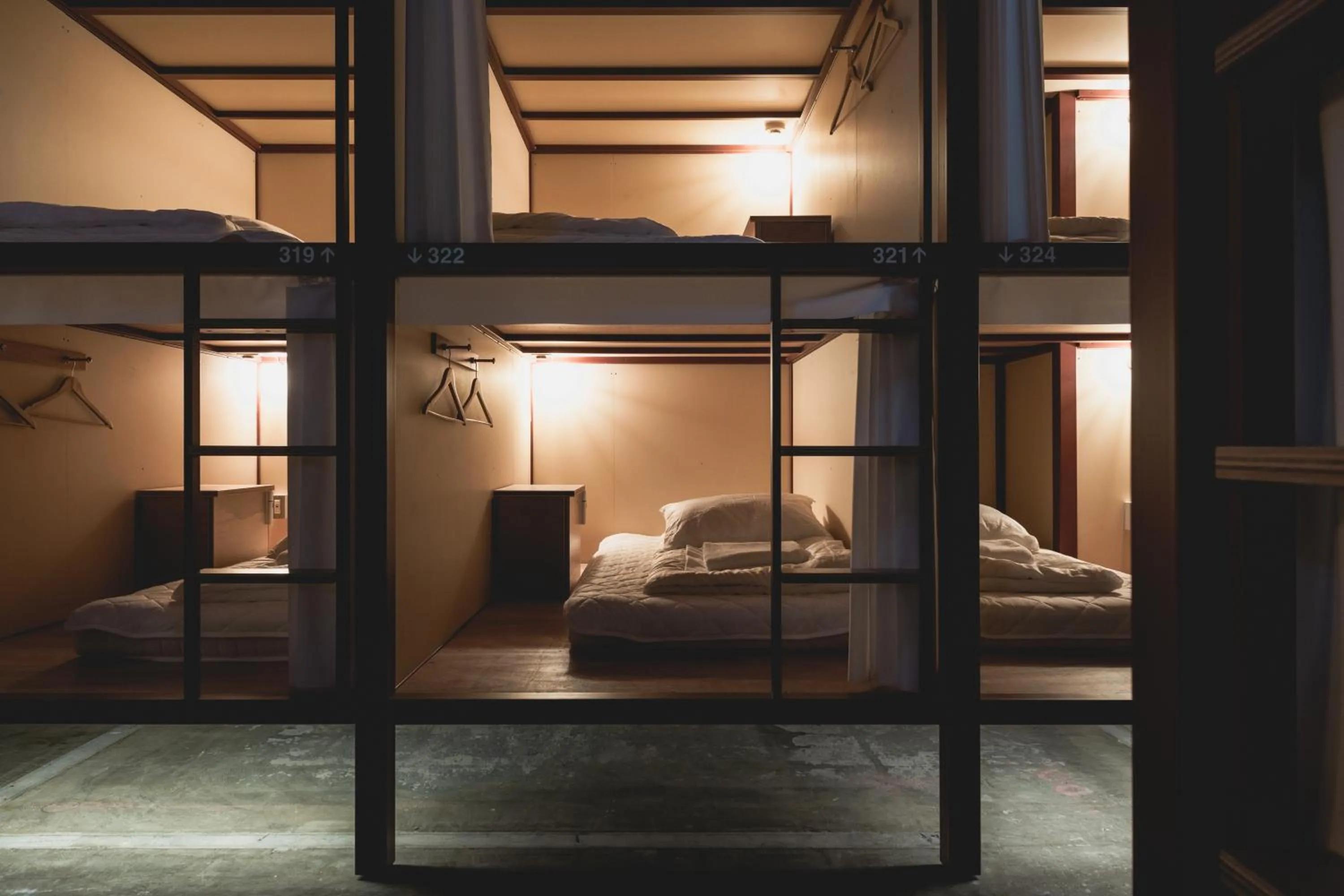 Photo of the whole room, Bed in HELIO HOSTEL SAPPORO