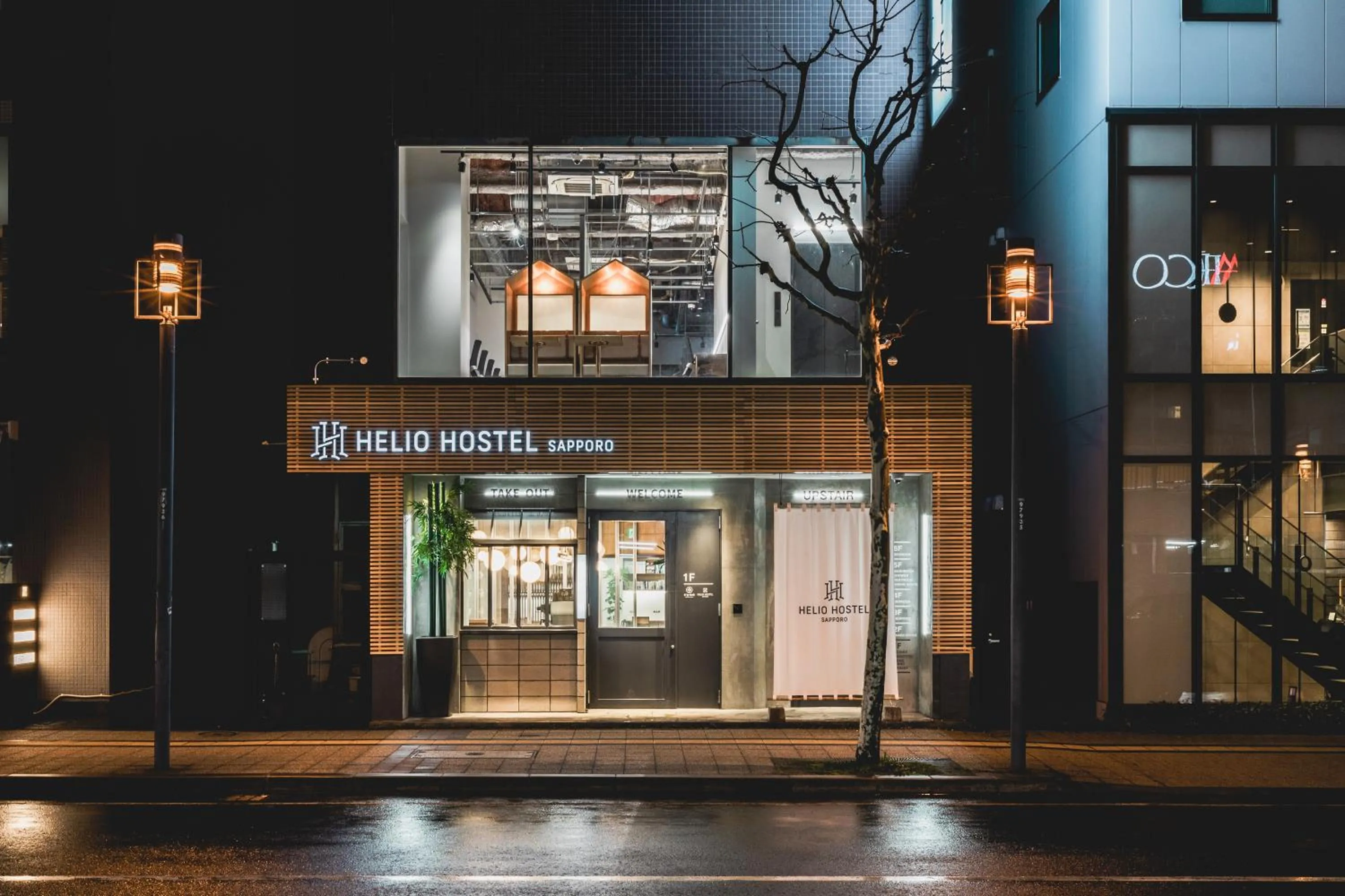 Property building in HELIO HOSTEL SAPPORO