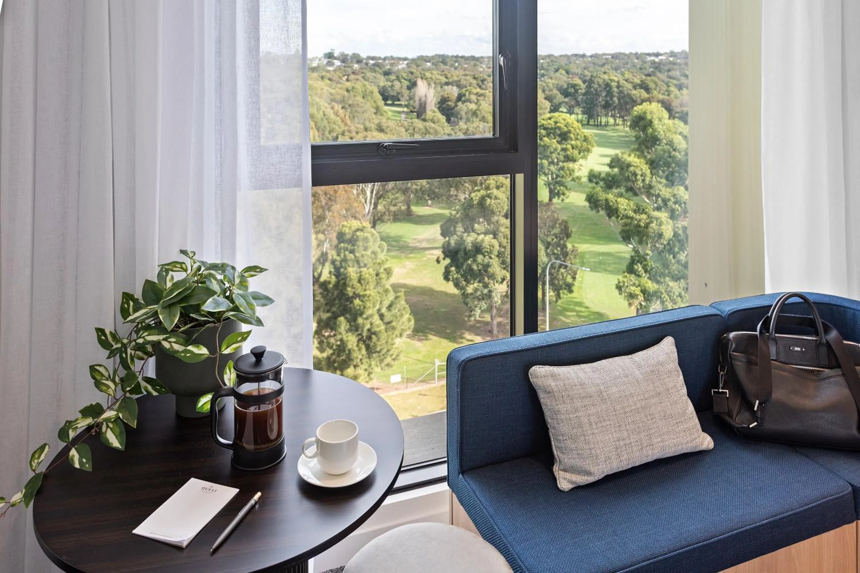 Natural landscape in Quest Woolooware Bay