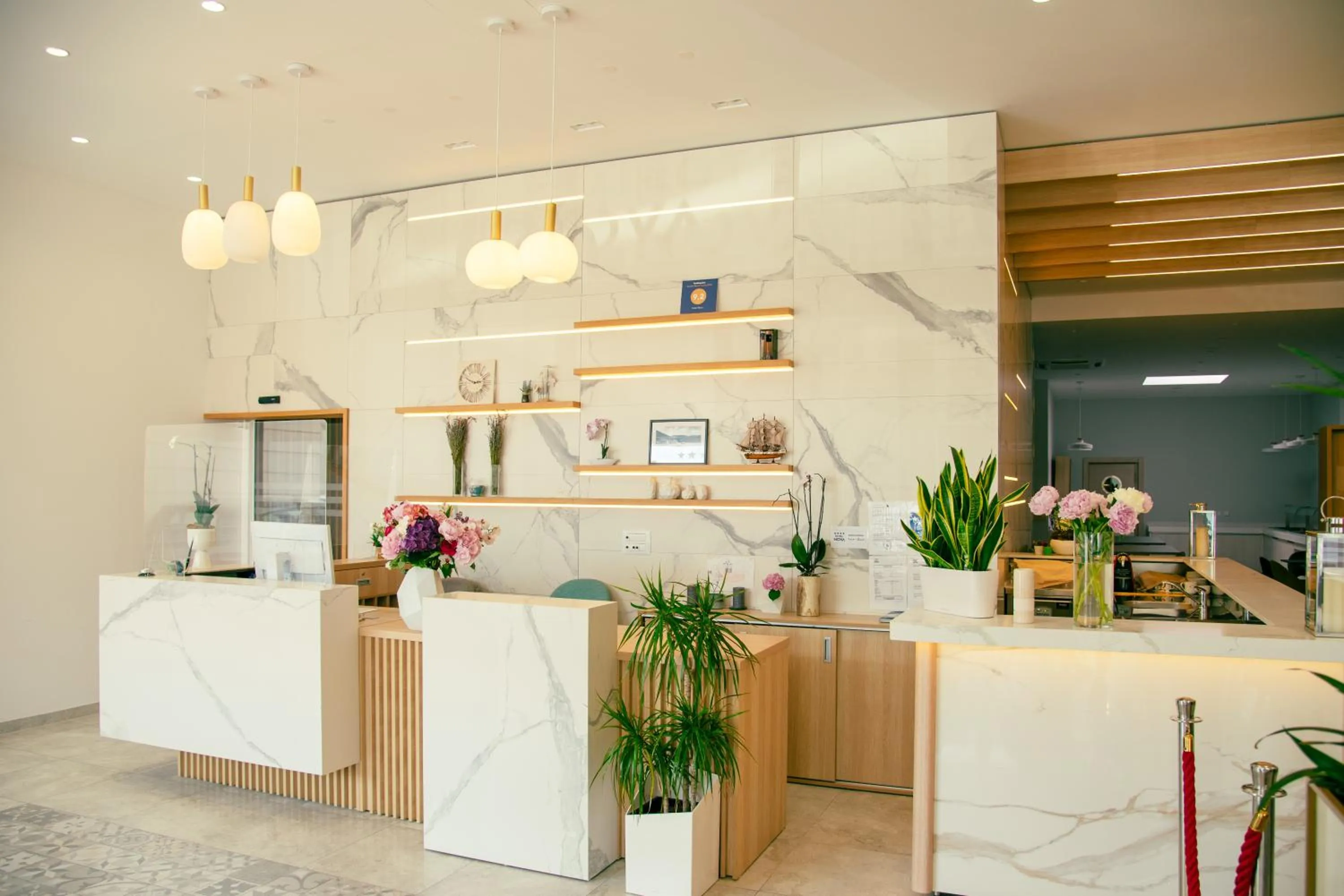 Lobby or reception in Hotel Villa Nova