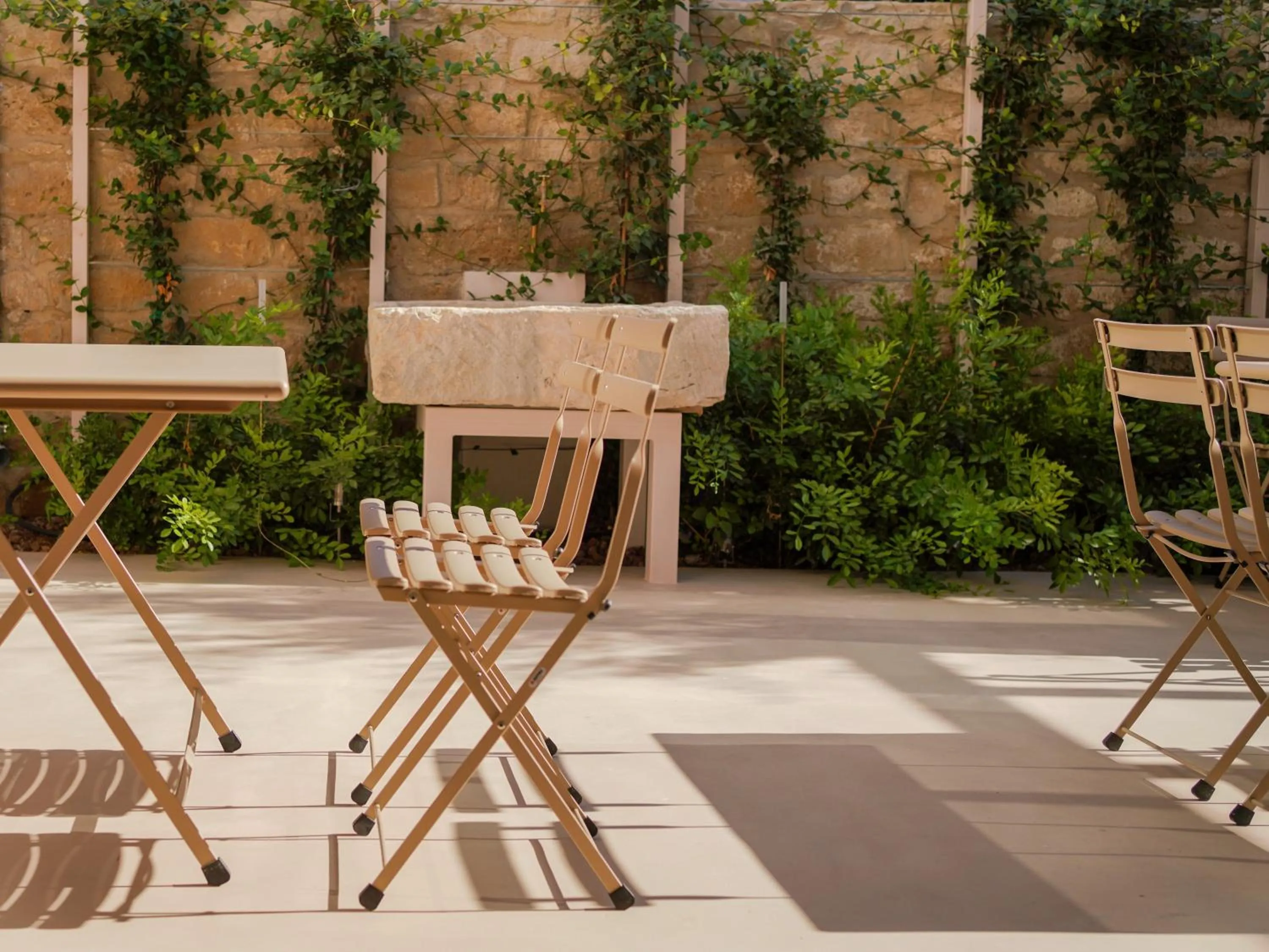 Patio in Heart Hotel