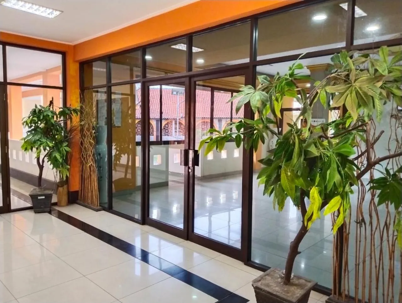 Facade/entrance in ISLAMIC GUEST HOUSE AT TAQWA