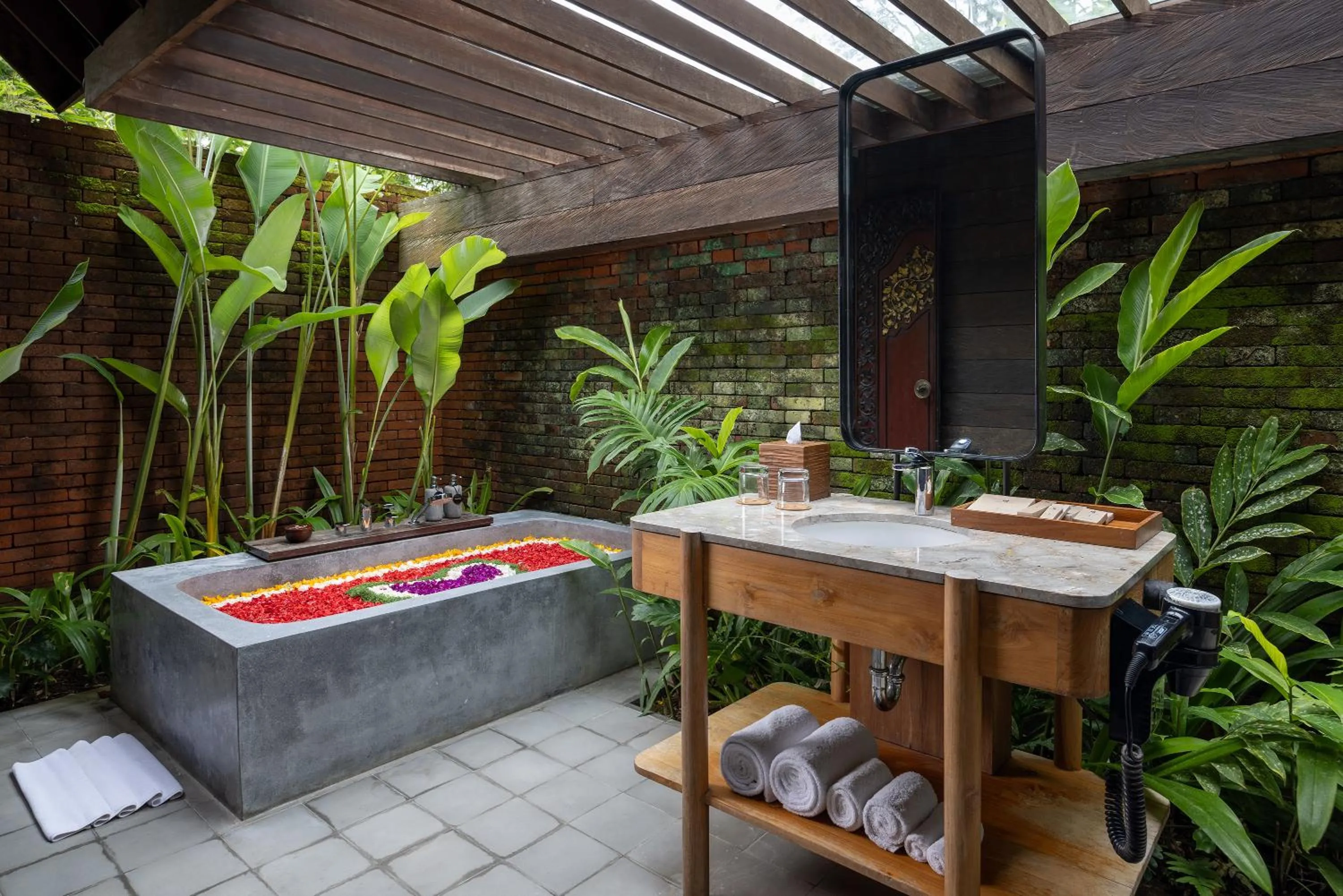 Bathroom in Hideaway Villas Bali - Ubud by Kanaan Hospitality