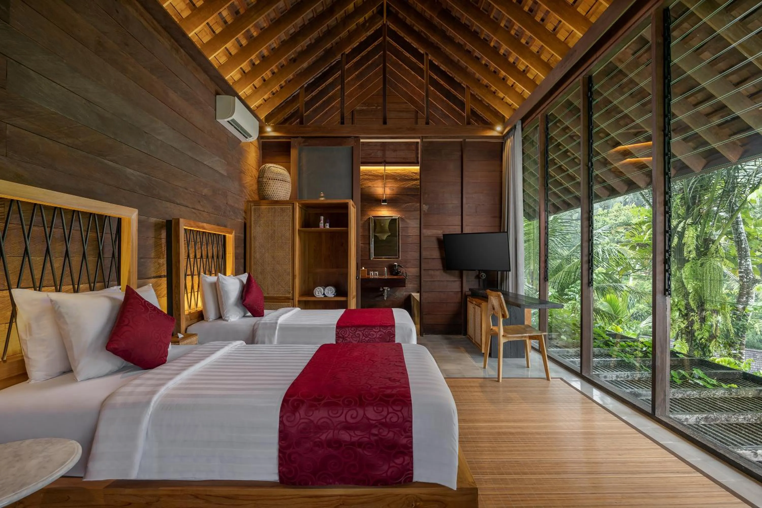 Bedroom, Bed in Hideaway Villas Bali - Ubud by Kanaan Hospitality
