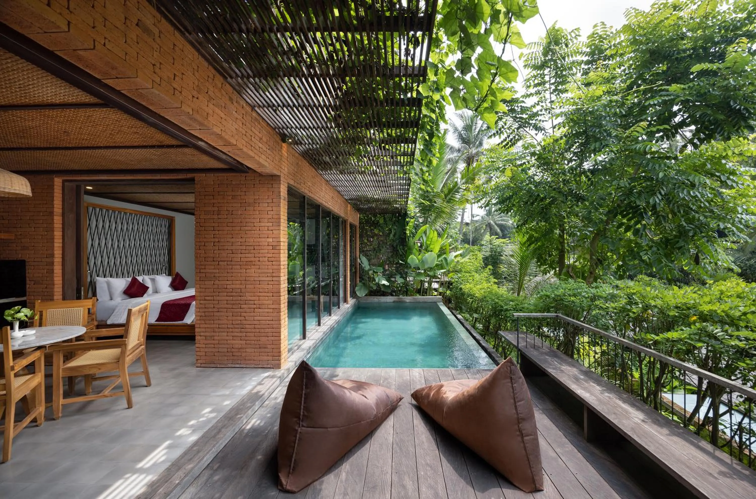 Swimming pool in Hideaway Villas Bali - Ubud by Kanaan Hospitality