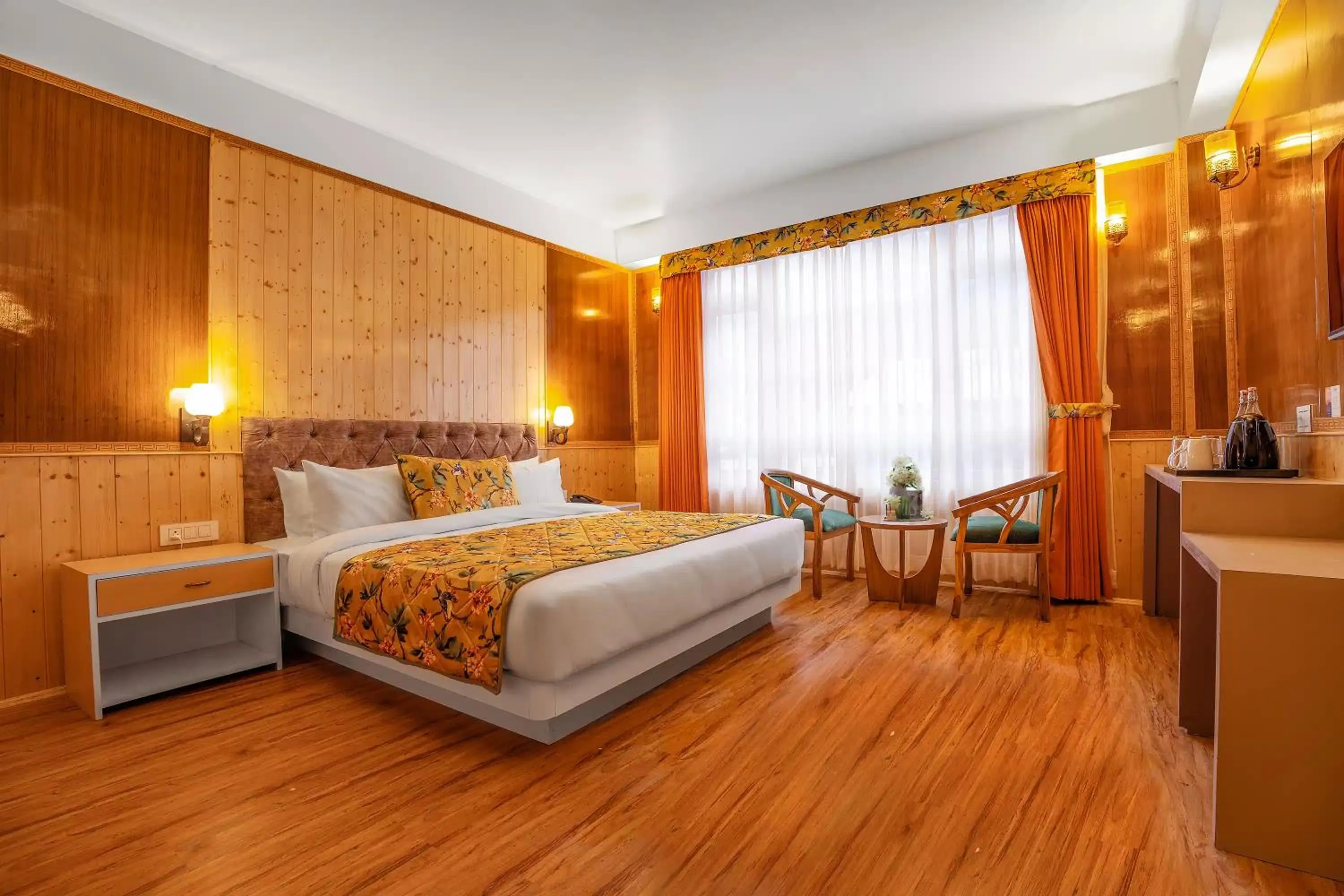 TV and multimedia, Bed in Summit Gangchen Hotel