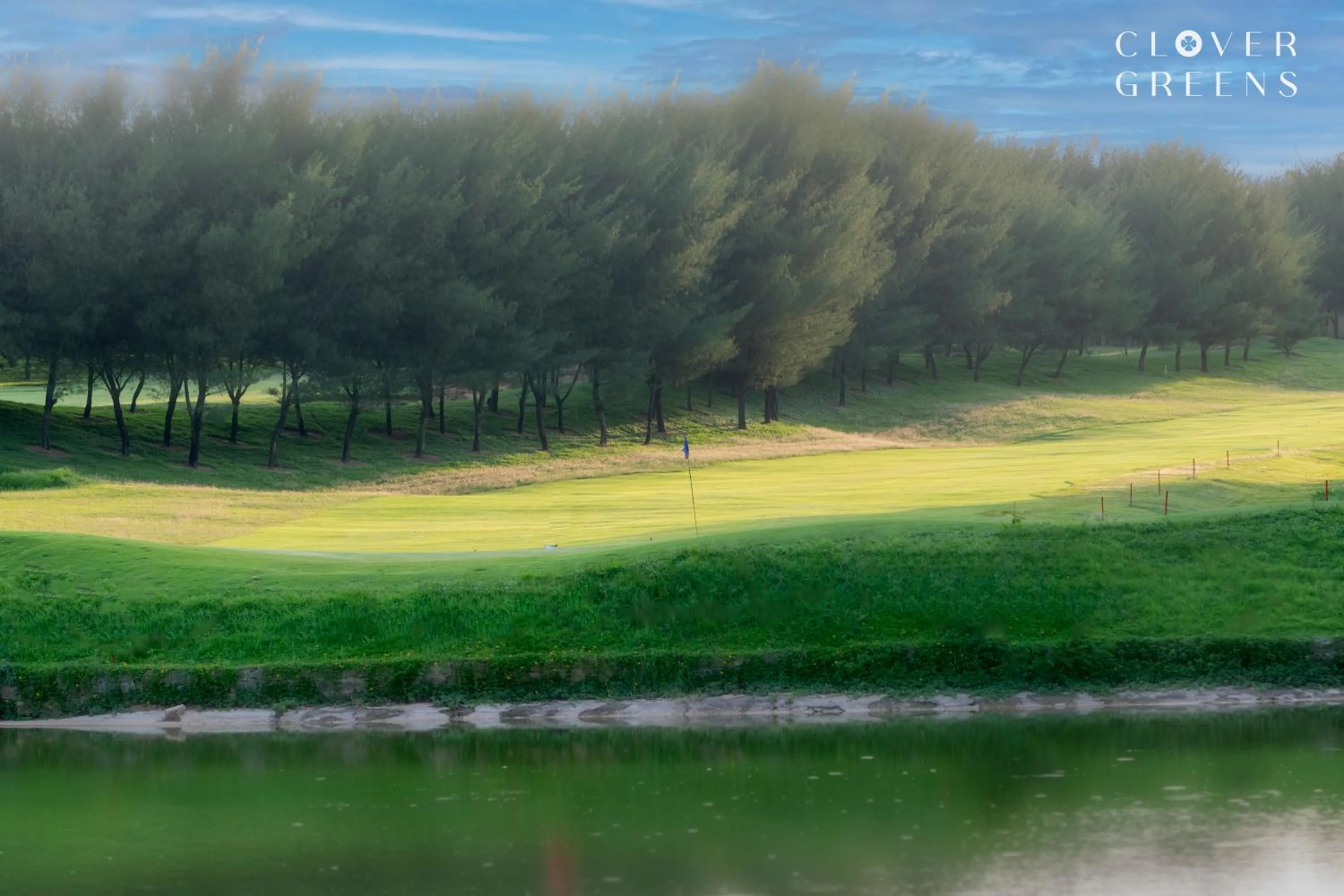 Lake view in Clovergreens