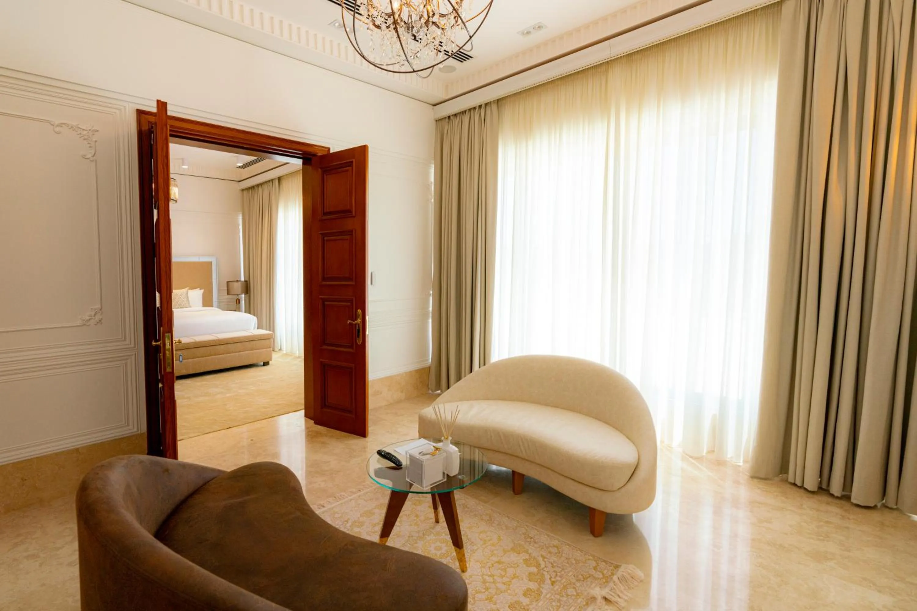 Living room in Damask Resort