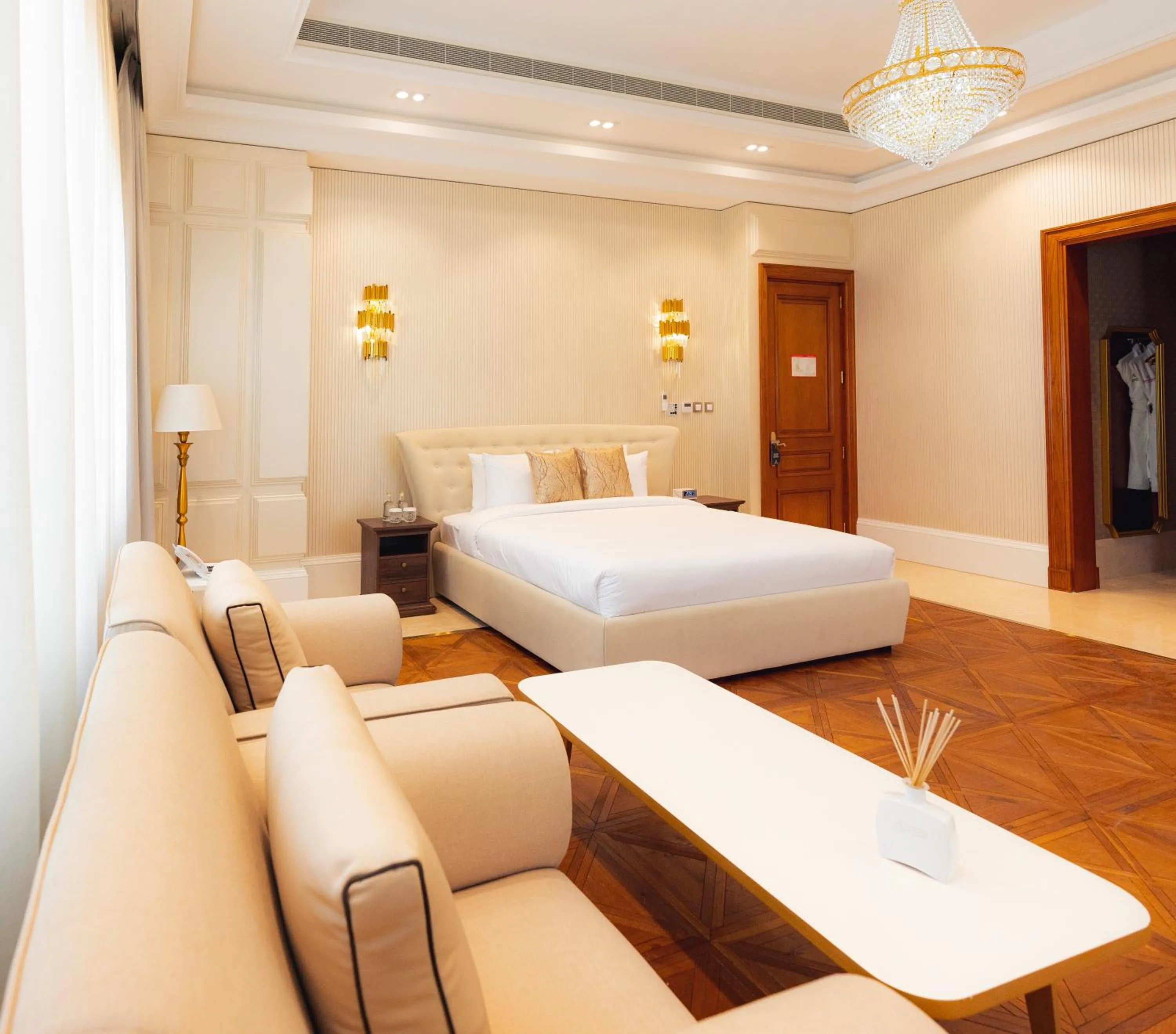 Bed in Damask Resort