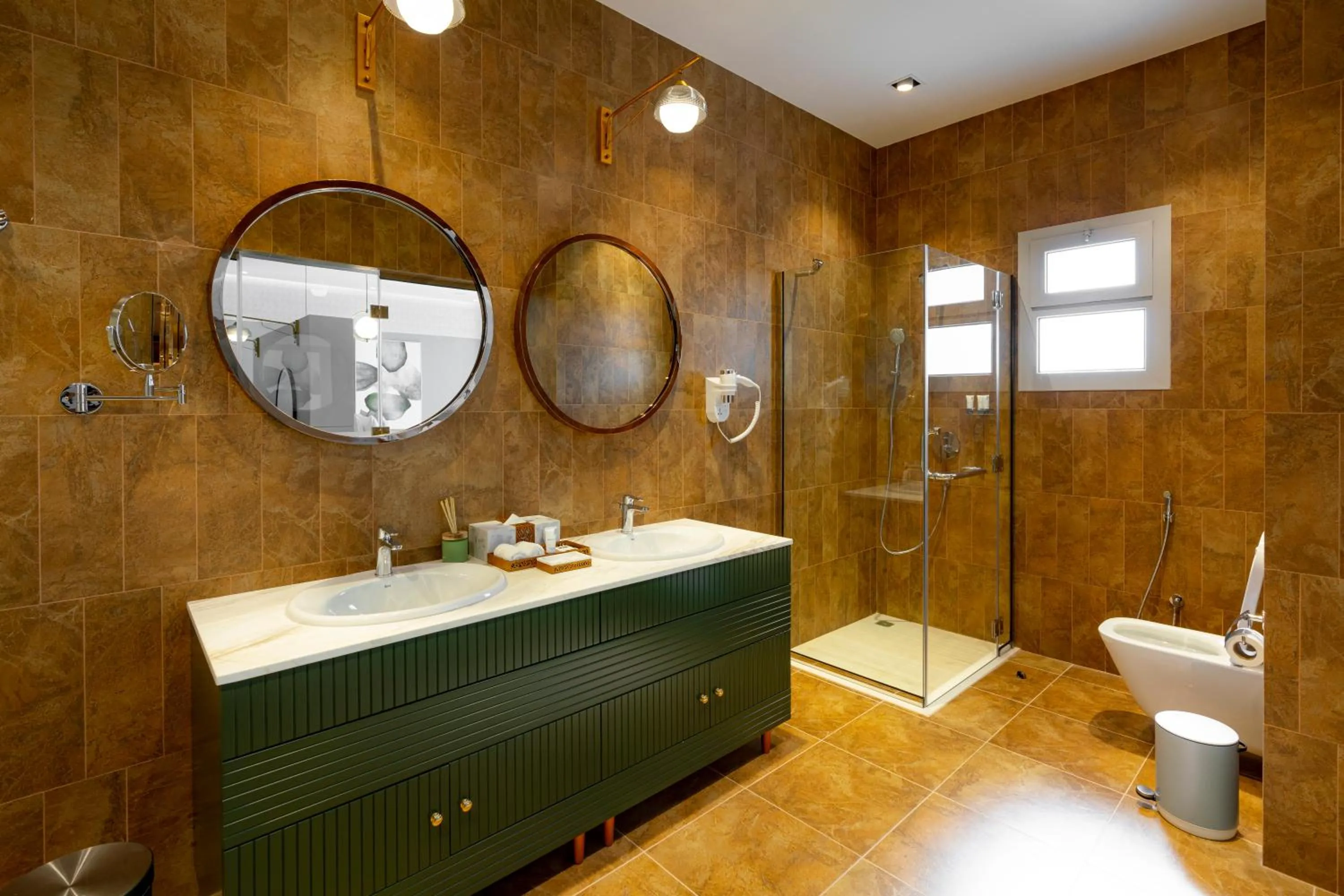 Bathroom in Damask Resort