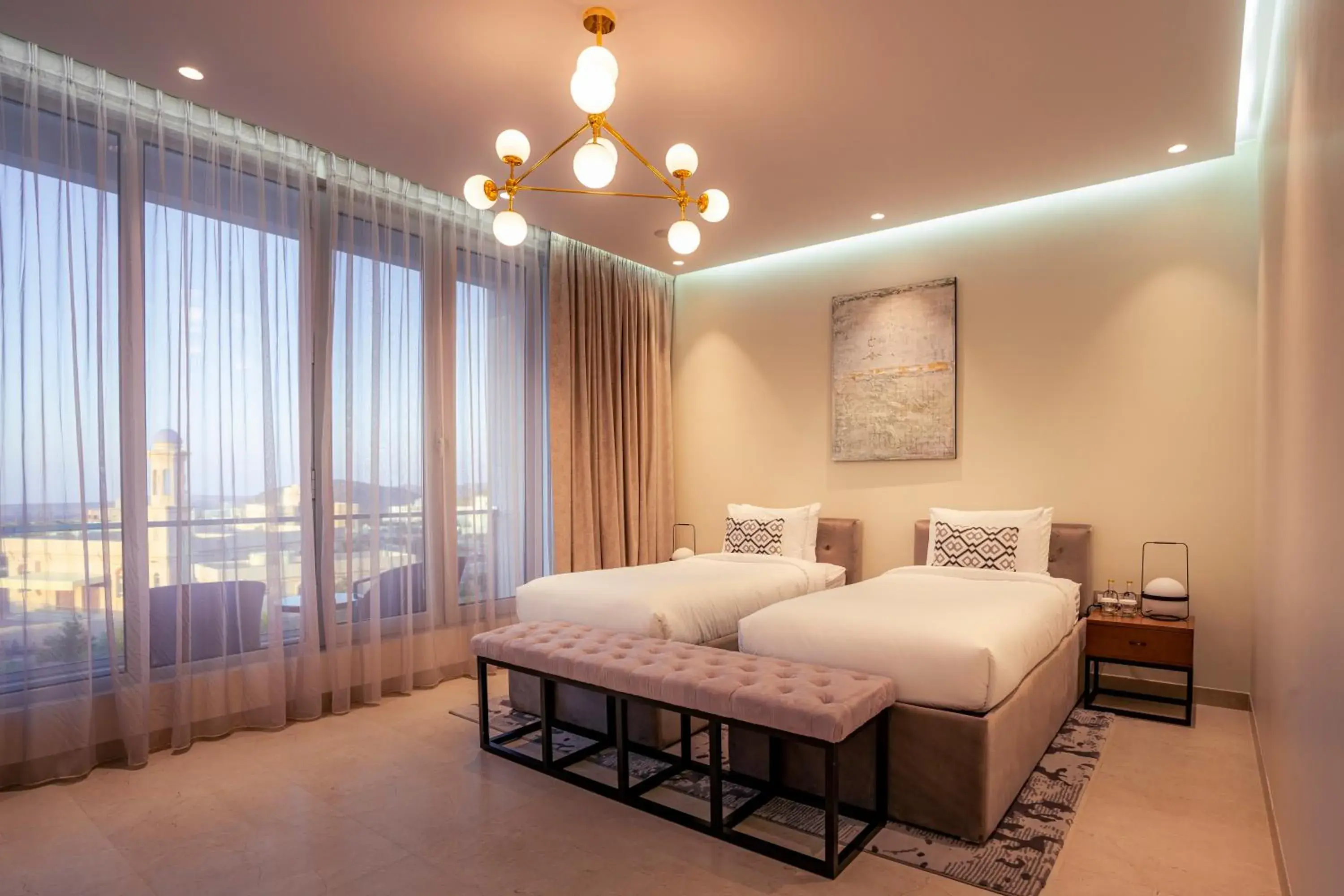 Twin Room with Balcony in Damask Resort Twin Room with Balcony in Damask Resort