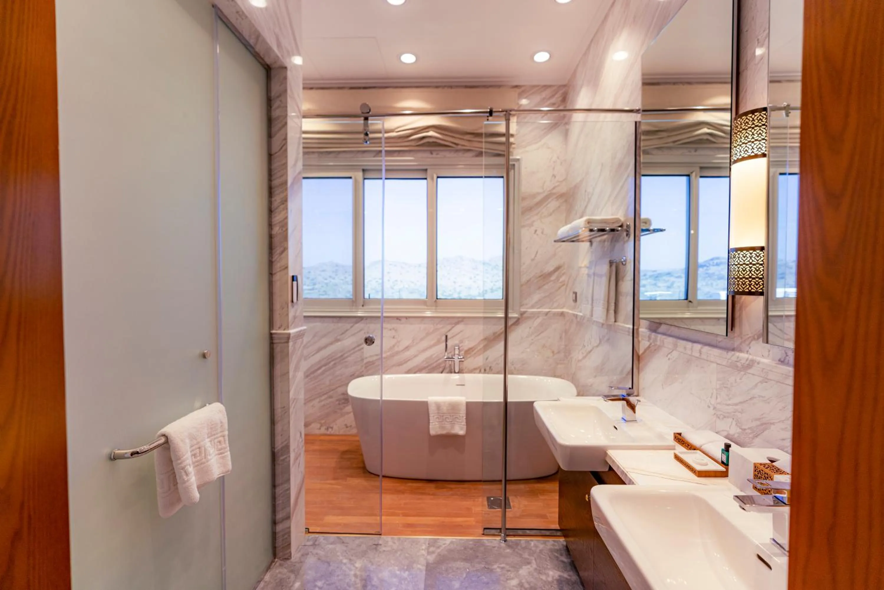 Shower in Damask Resort