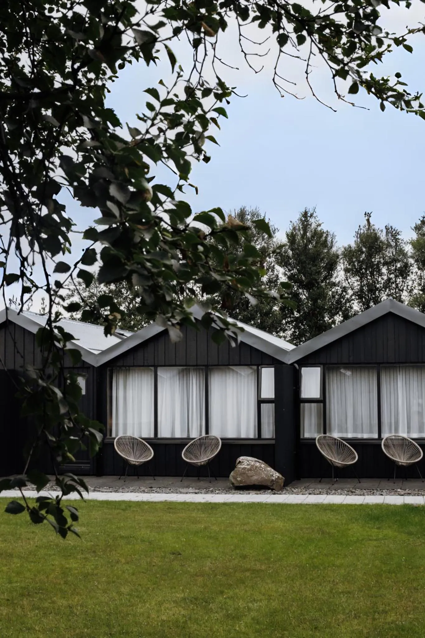 Property building in The Hill Hotel at Flúðir