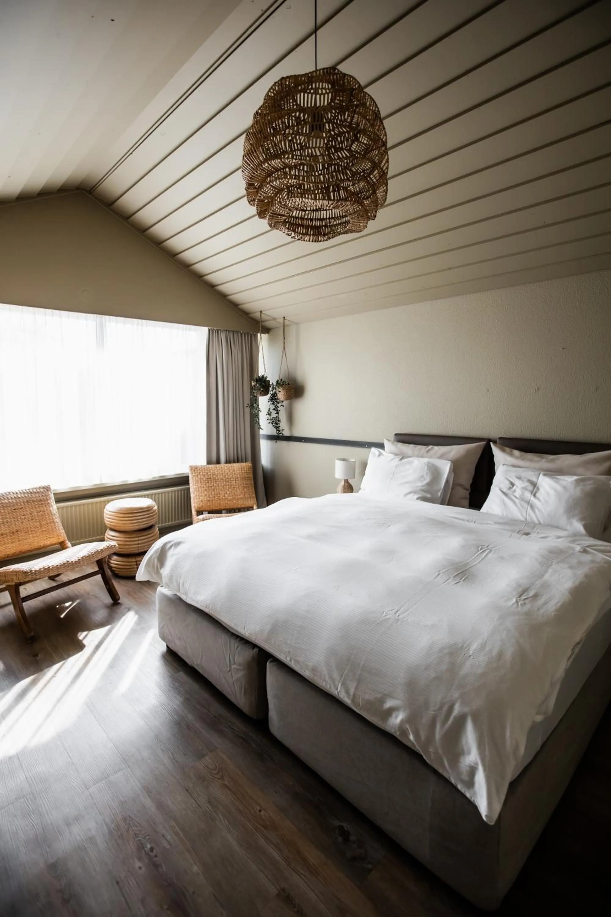 Photo of the whole room, Bed in The Hill Hotel at Flúðir