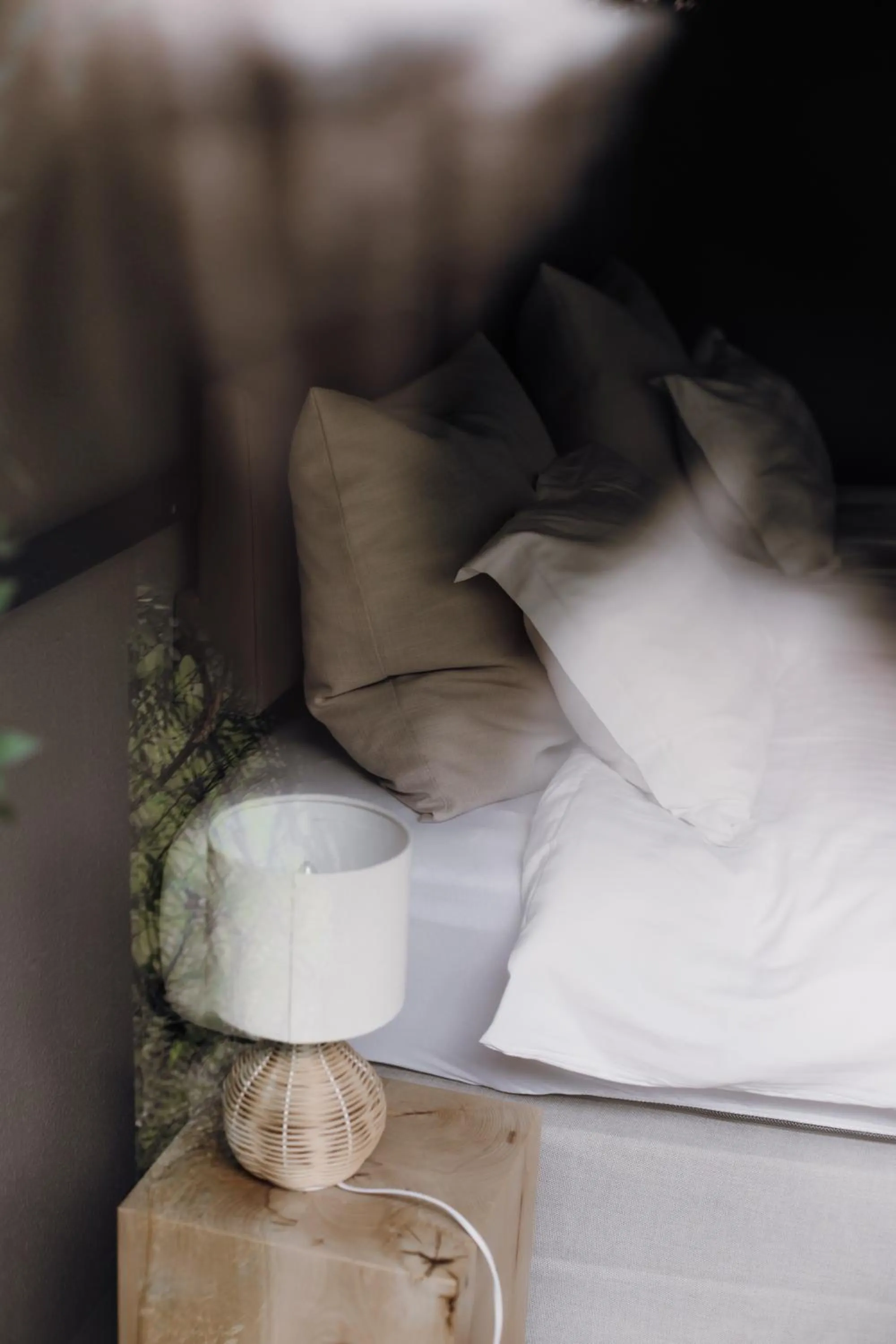 Bed in The Hill Hotel at Flúðir