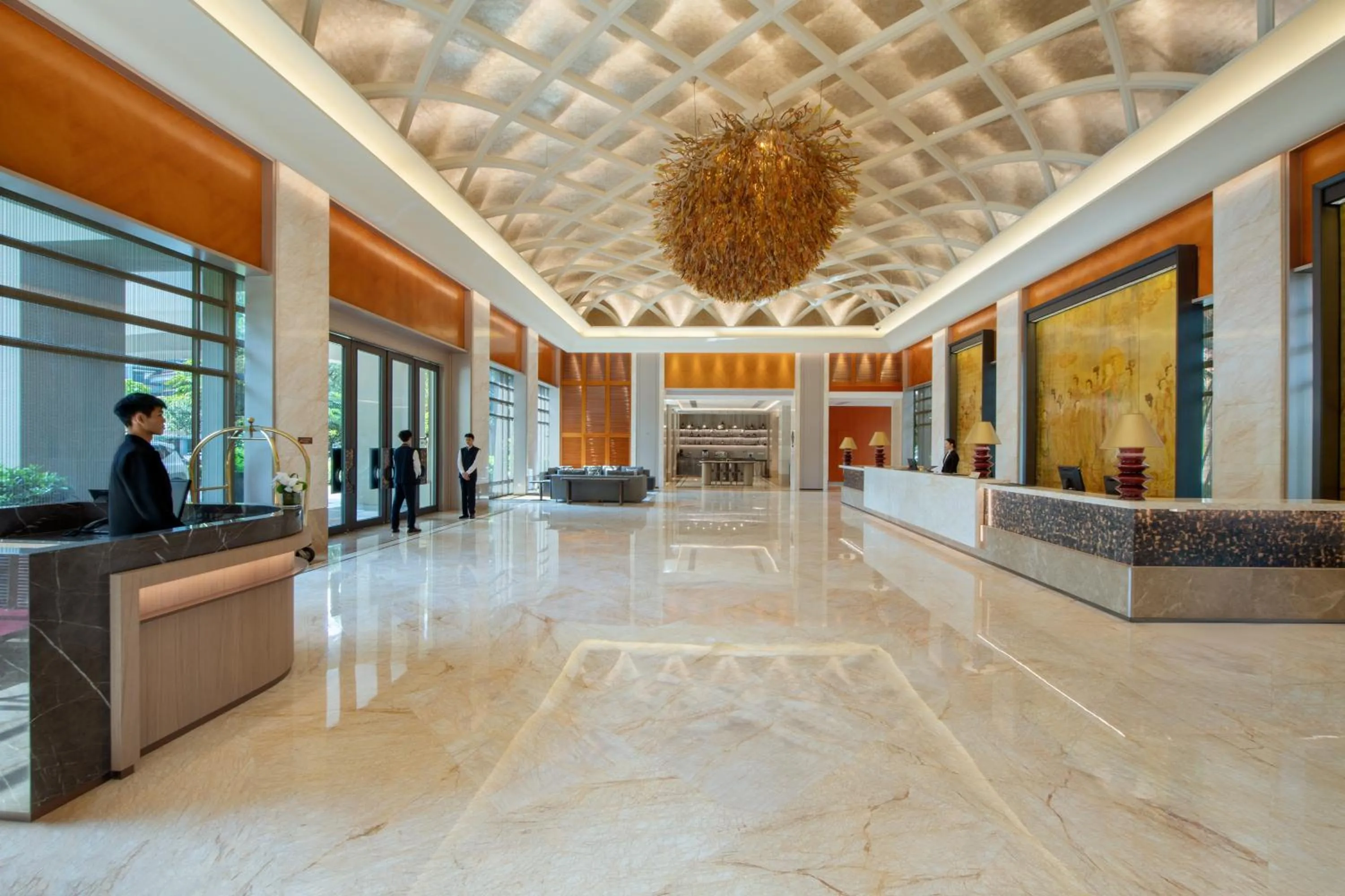 Lobby or reception in Dongguan Forum Hotel and Apartment - Former Pullman hotel Dongguan Forum