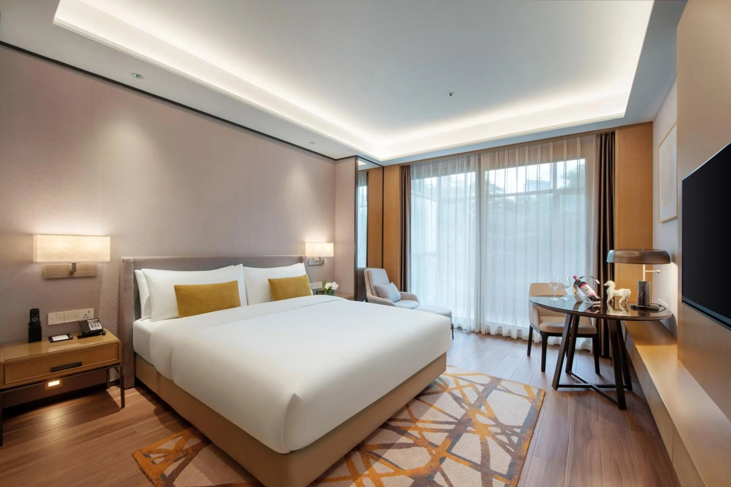 Bed in Dongguan Forum Hotel and Apartment - Former Pullman hotel Dongguan Forum
