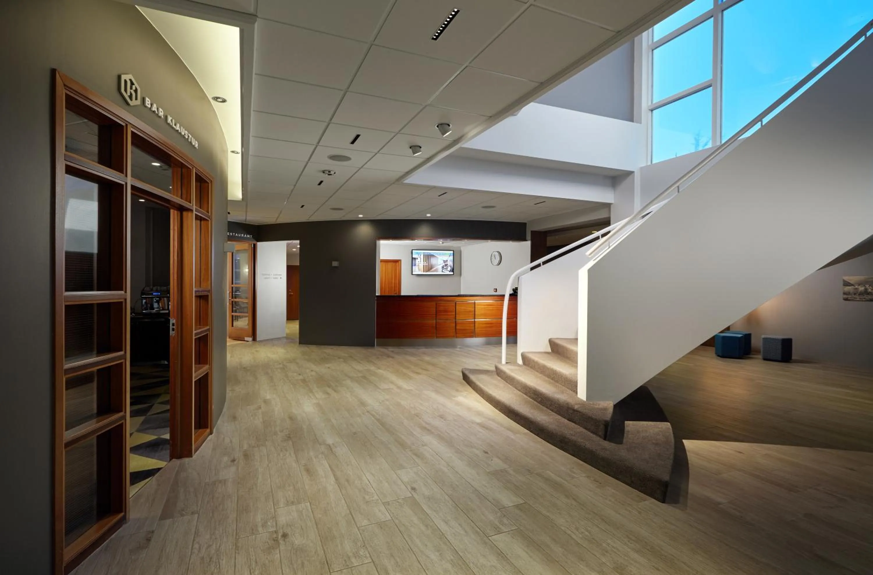 Lobby or reception in Hotel Klaustur