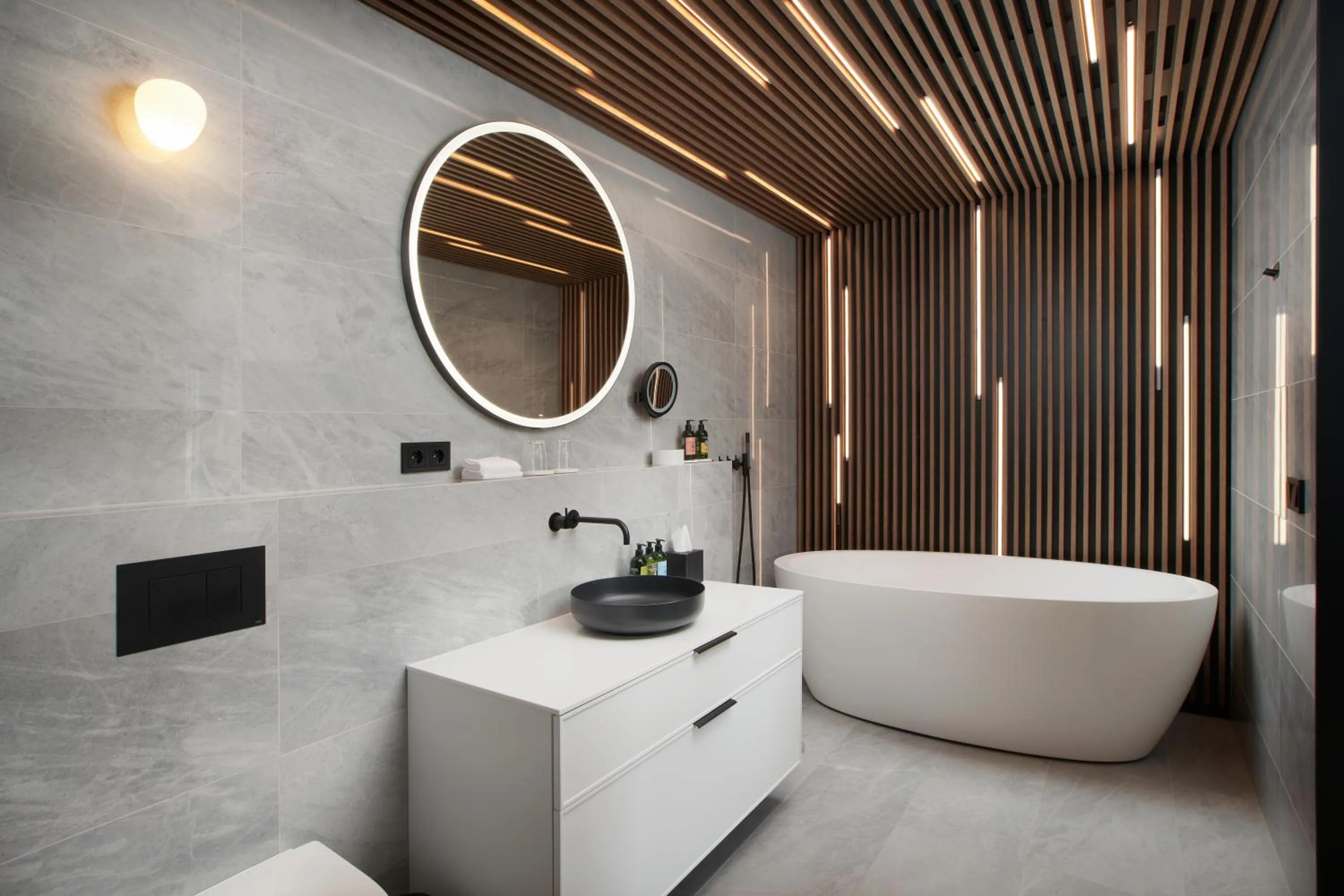 Bathroom in Hotel Klaustur