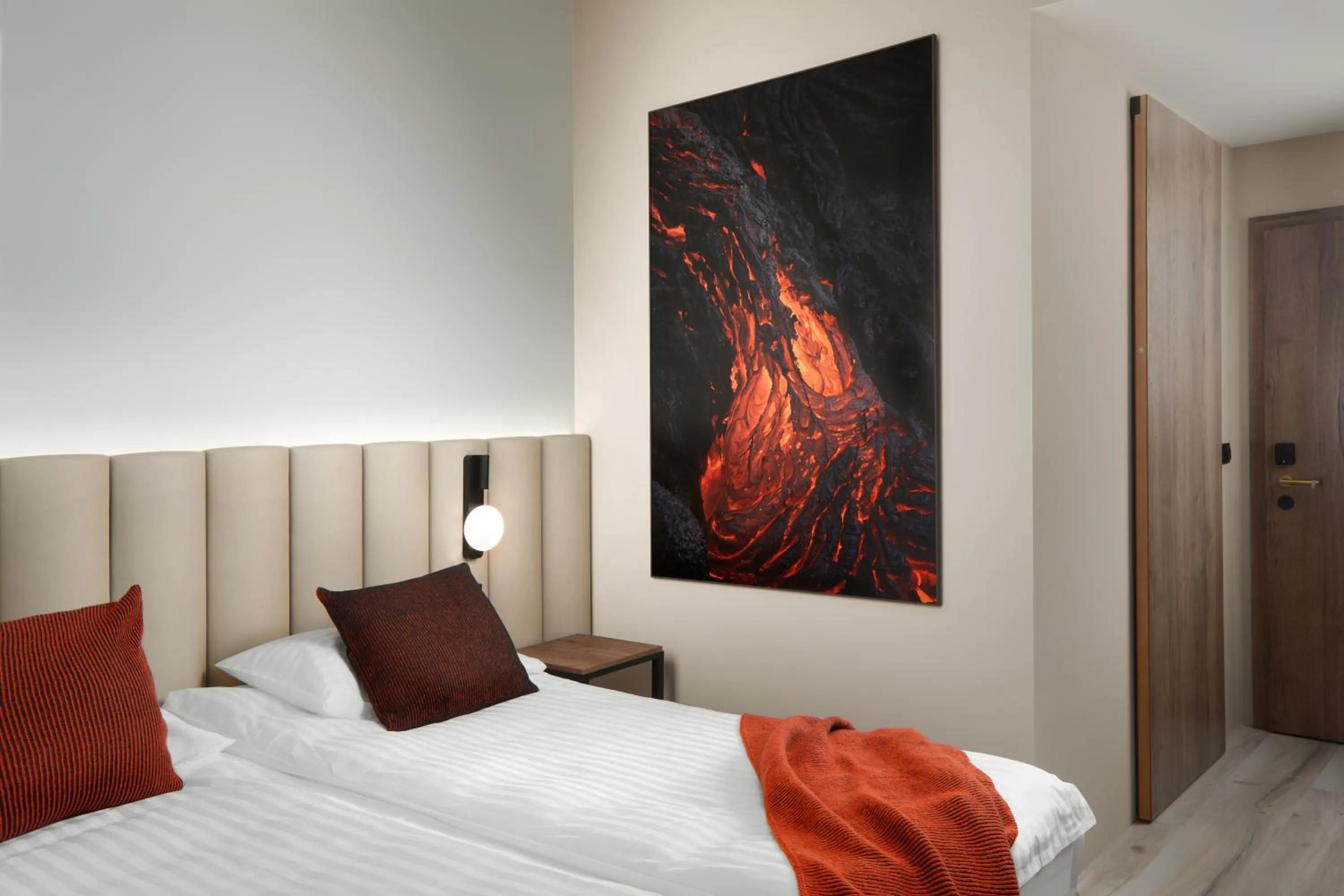 Property building, Bed in Hotel Klaustur