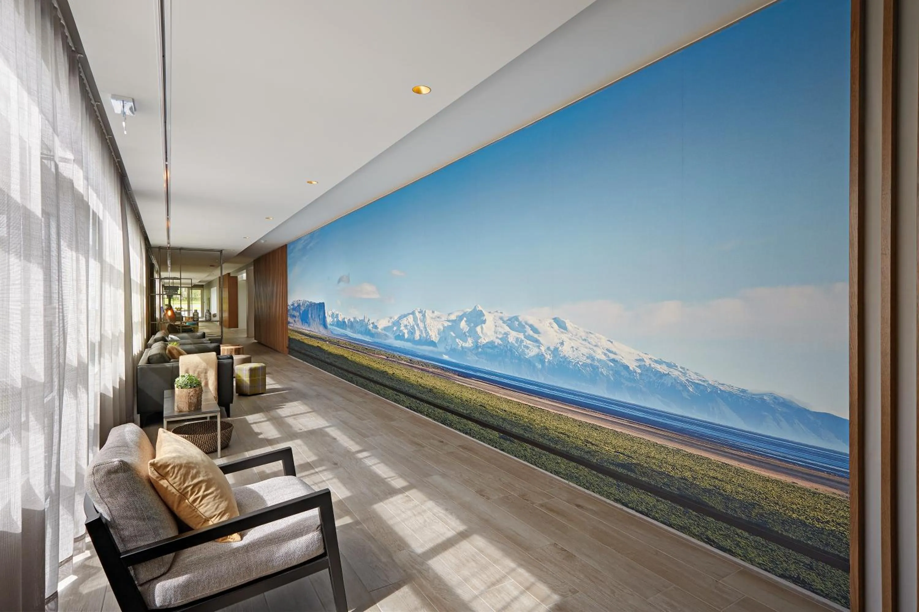 Lobby or reception in Hotel Klaustur