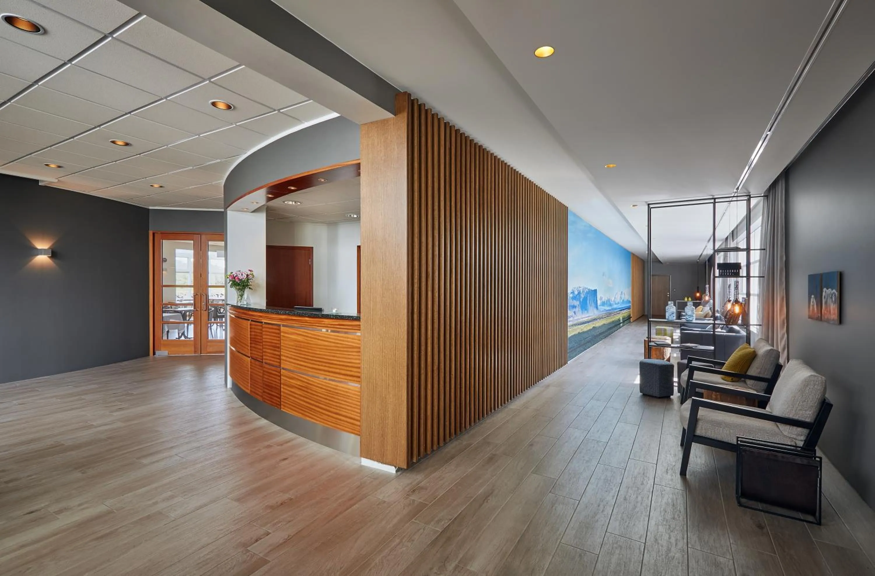 Lobby or reception in Hotel Klaustur