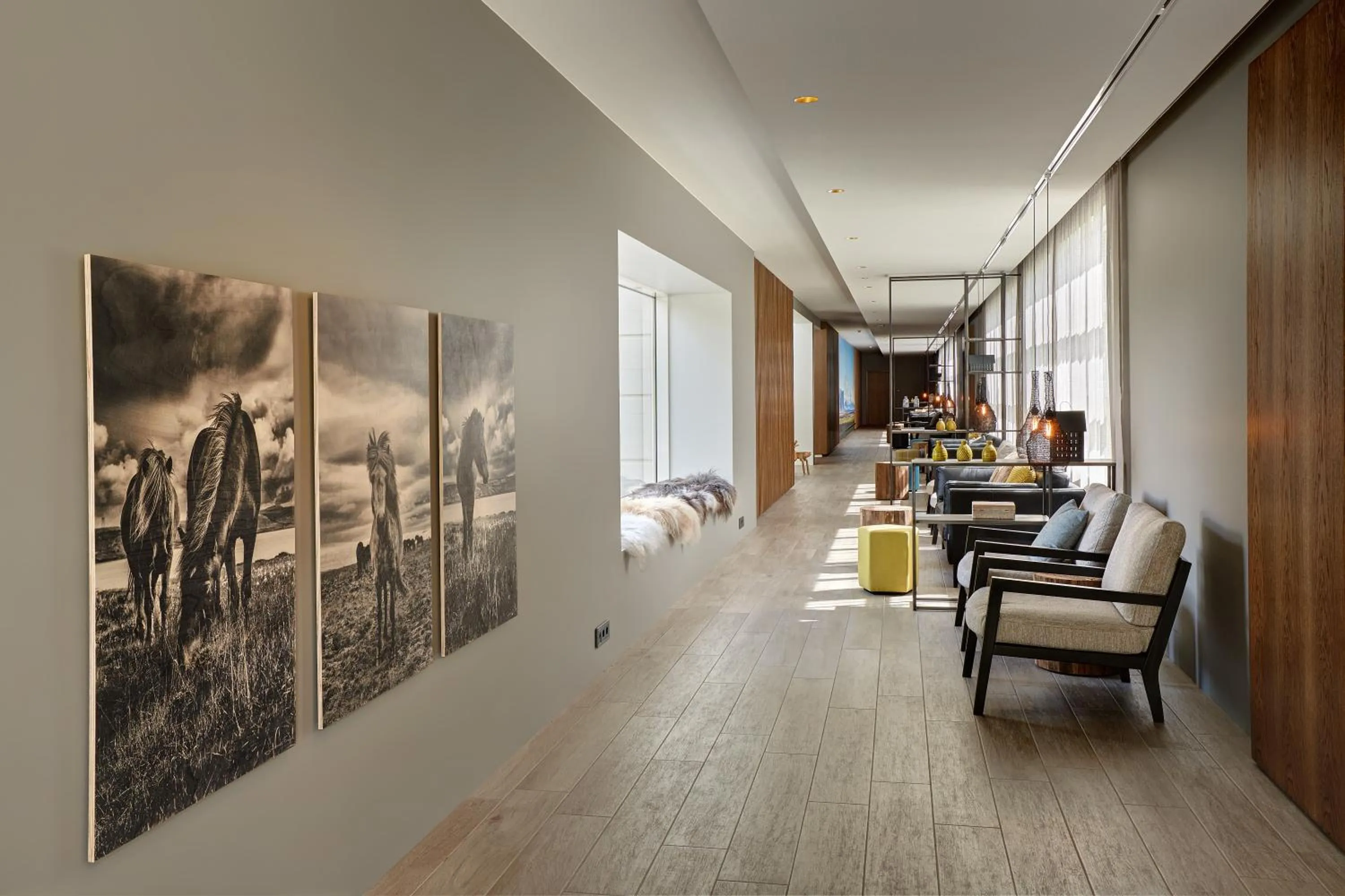 Lobby or reception in Hotel Klaustur