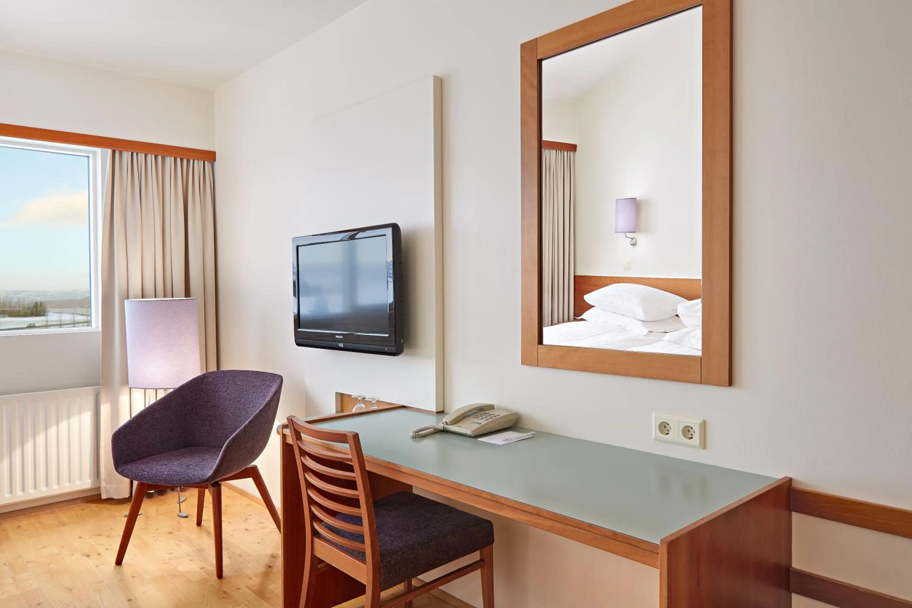 TV and multimedia, Bed in Hérað - Berjaya Iceland Hotels