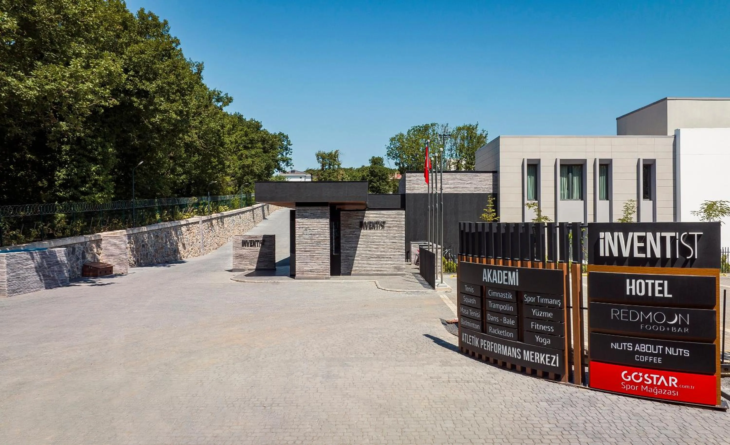 Property building in INVENTIST Hotel Sports Academy Istanbul