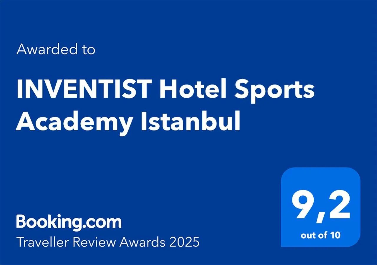Certificate/Award in INVENTIST Hotel Sports Academy Istanbul