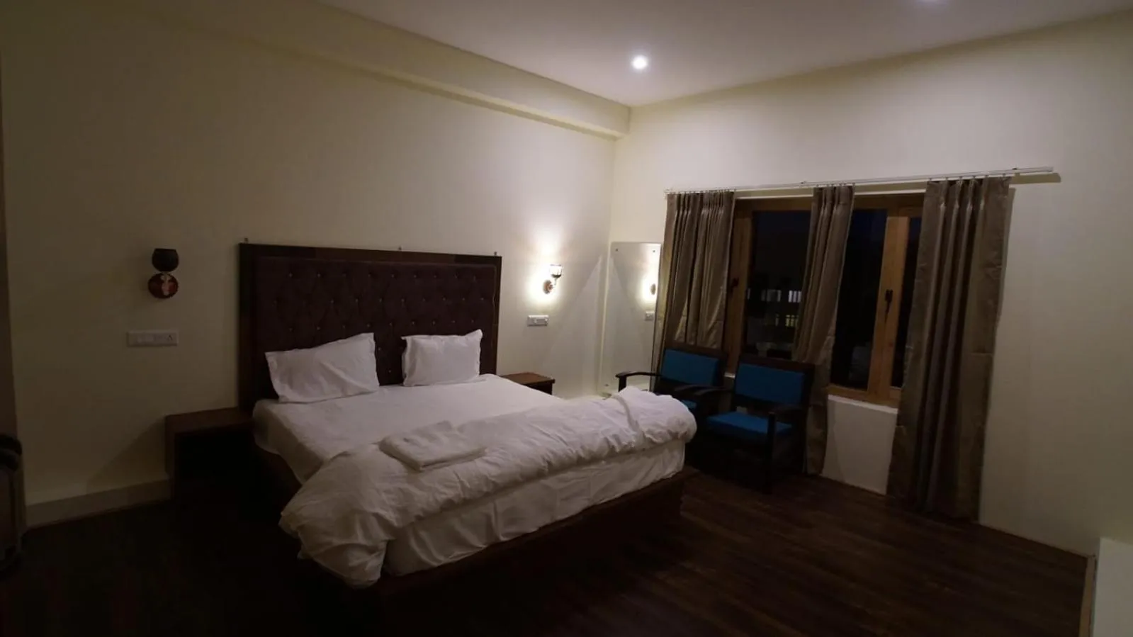 Bed in Hotel Bergo Residency - Leh