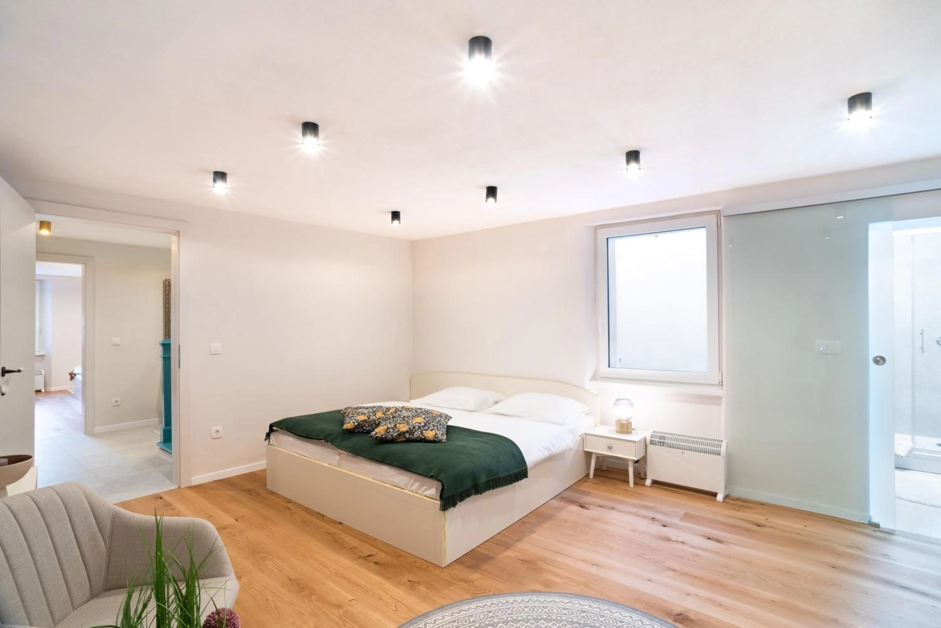 Bed in Selamare Apartment by Locap Group