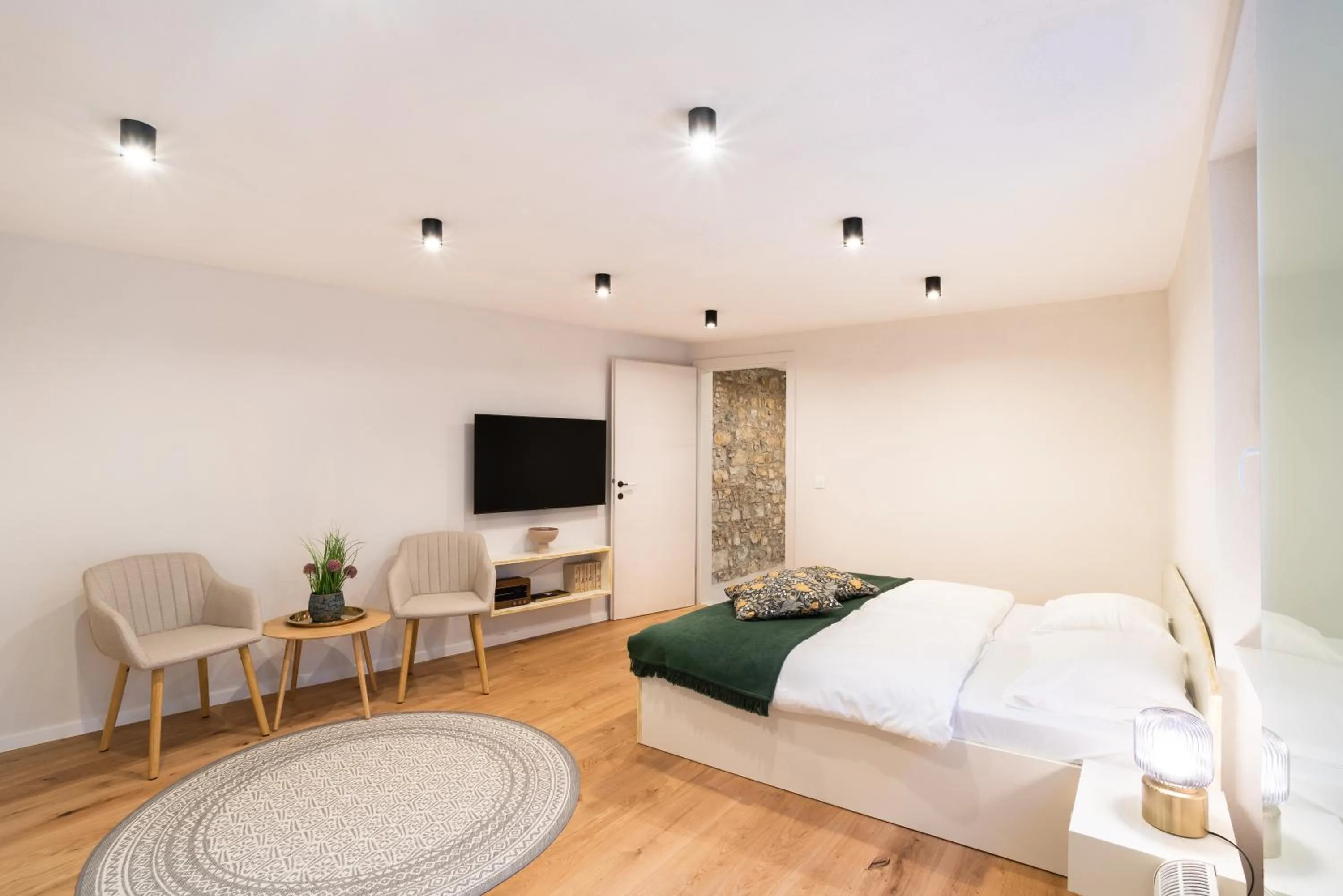 Bed in Selamare Apartment by Locap Group