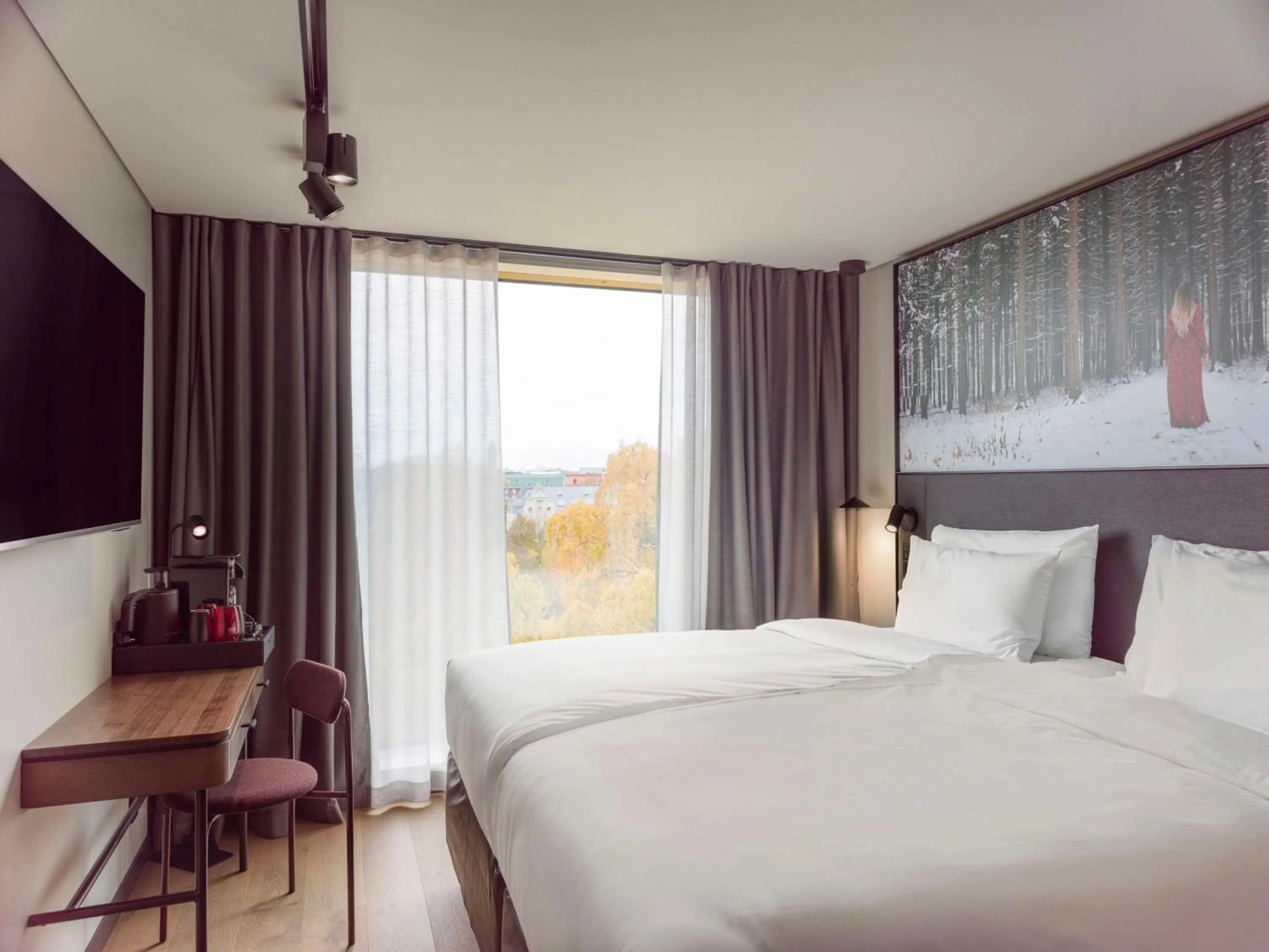 Bedroom, Bed in Radisson RED Helsinki