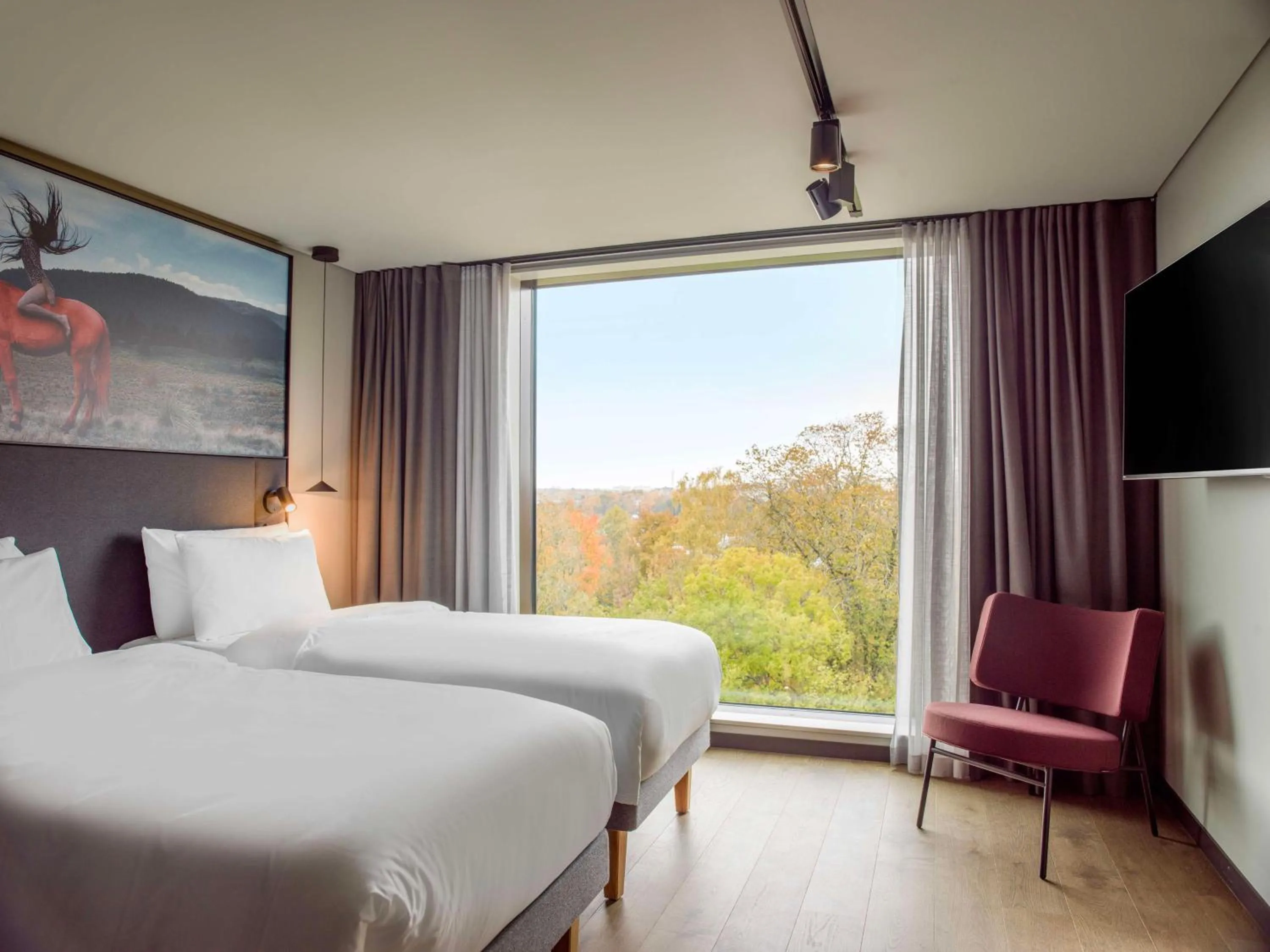 Bedroom, Bed in Radisson RED Helsinki