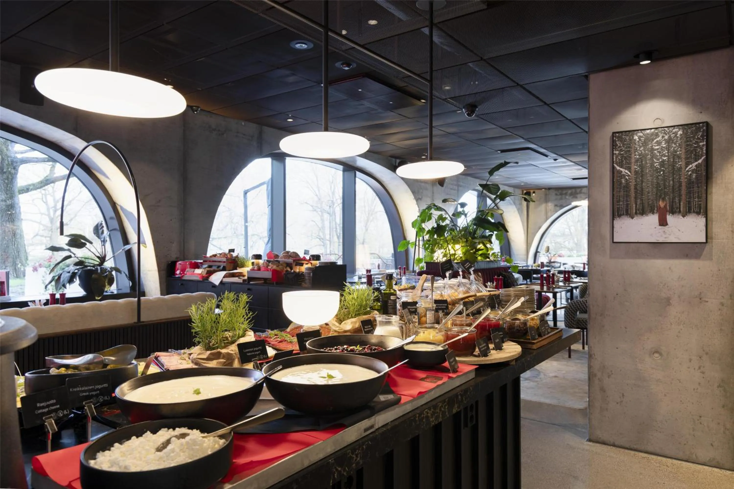 Breakfast in Radisson RED Helsinki