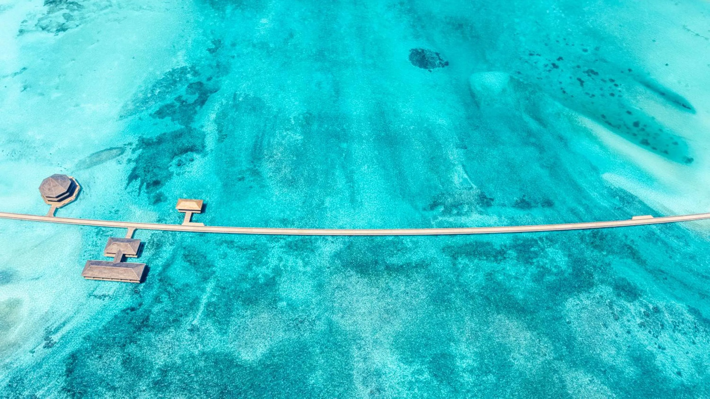 Bird's eye view in Jawakara Islands Maldives