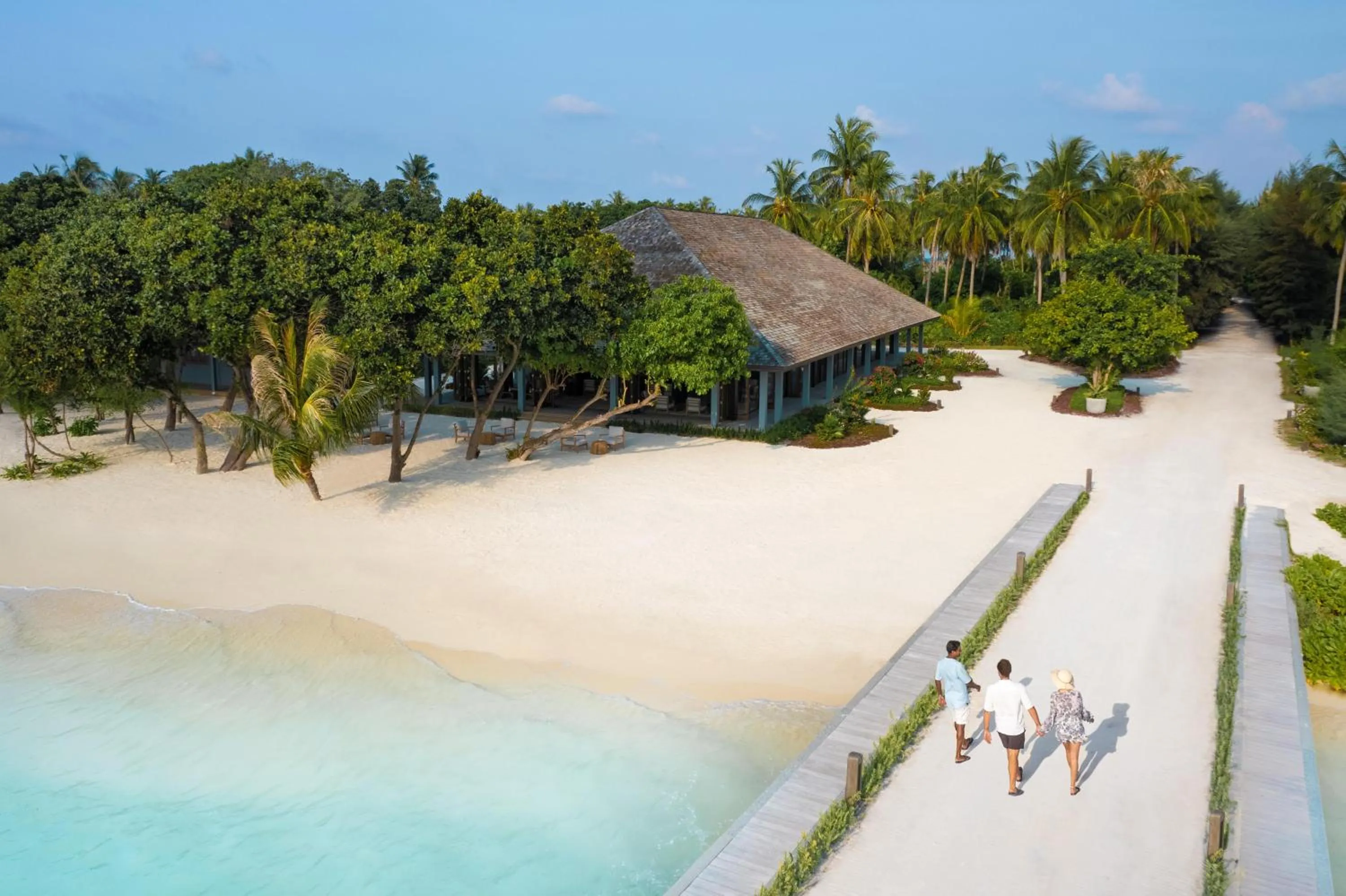 Natural landscape in Jawakara Islands Maldives