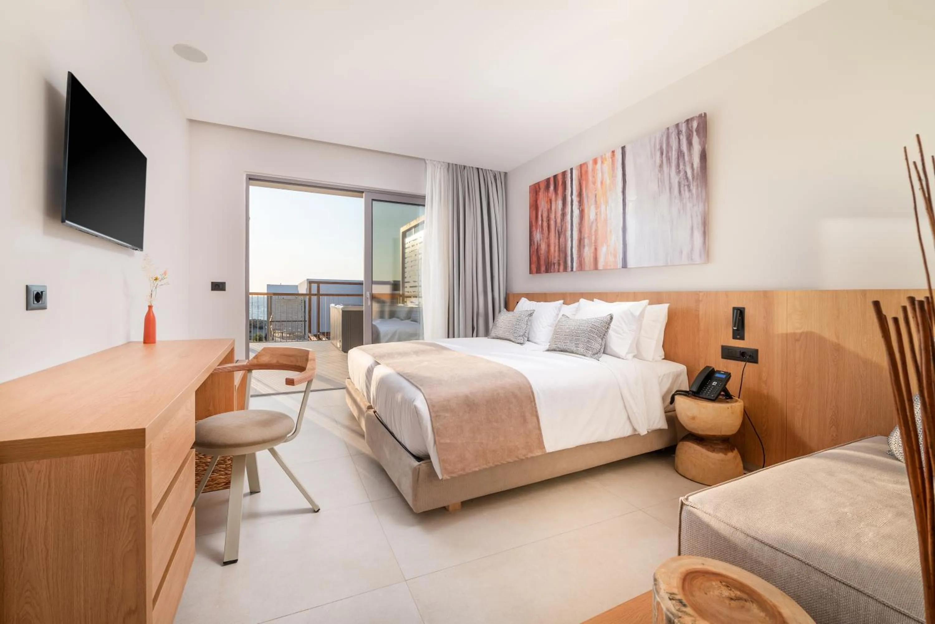 Photo of the whole room in Paralos Kyma Dunes Adults Only